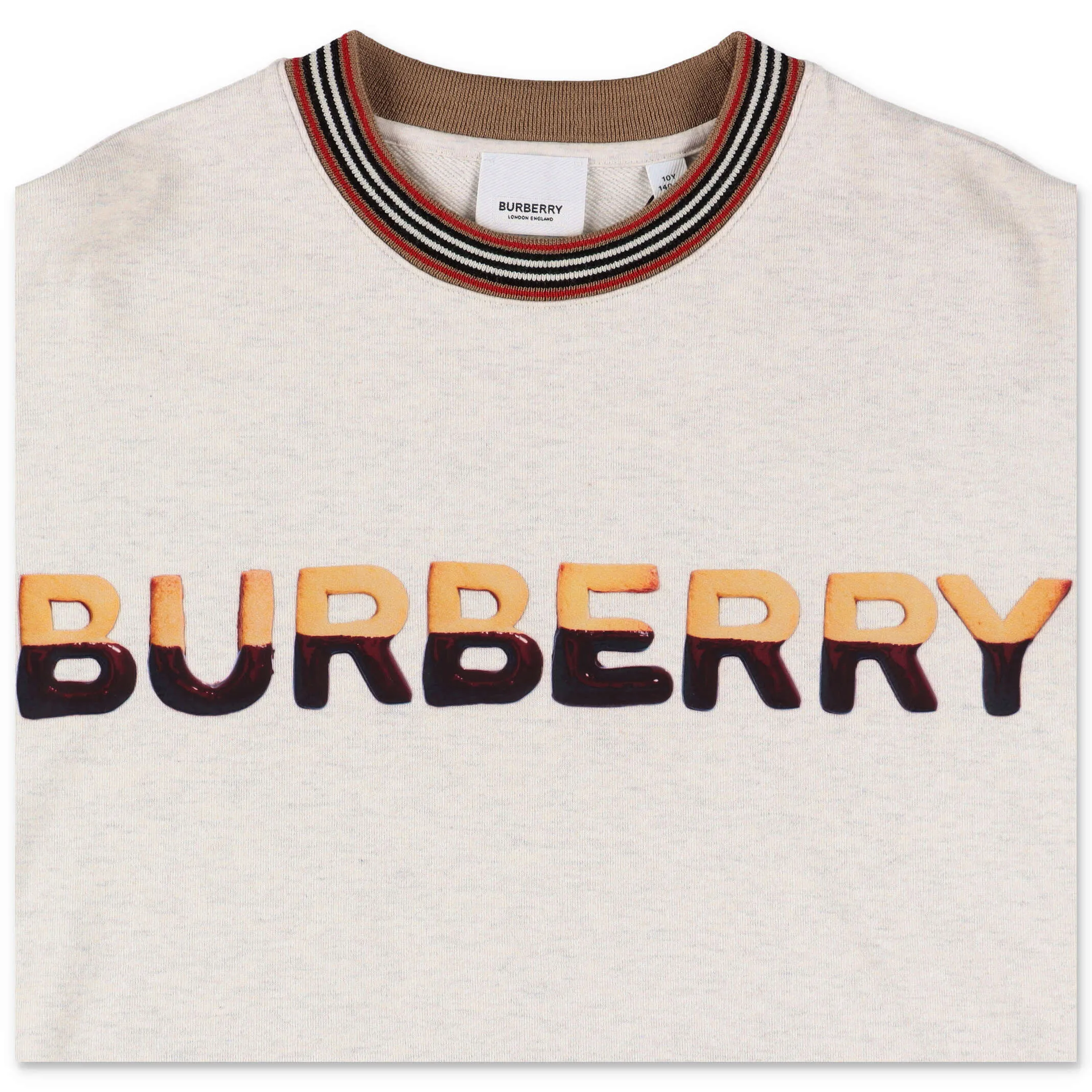 Burberry Kids Confectionary Logo Print Sweatshirt