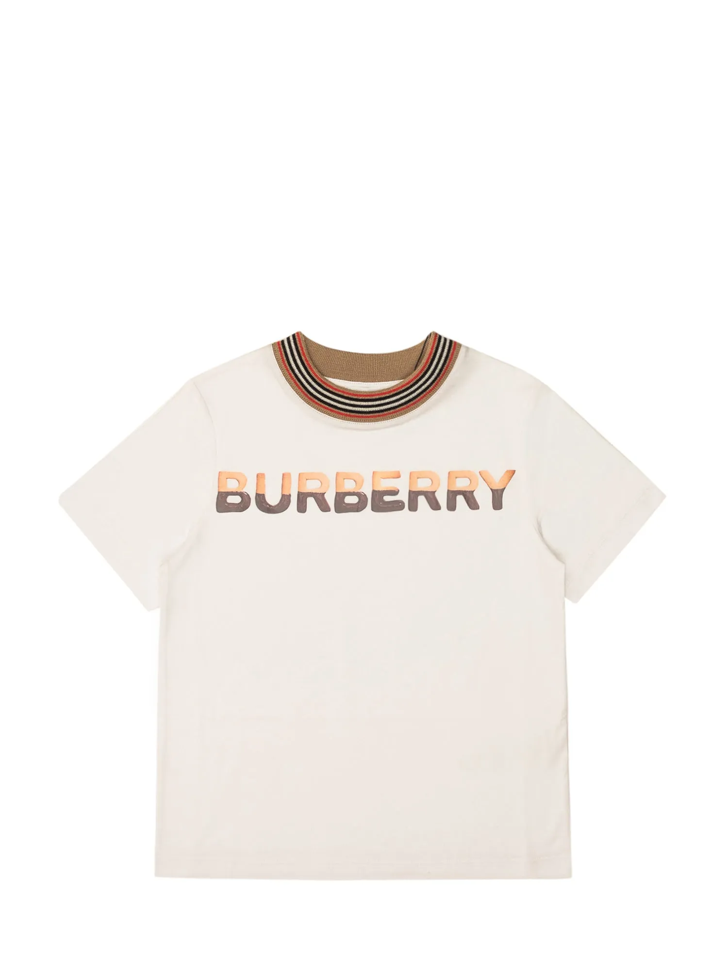 Burberry Kids Confectionery Logo Print T-Shirt