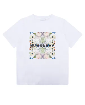 Burberry Kids Graphic Printed Crewneck T-Shirt
