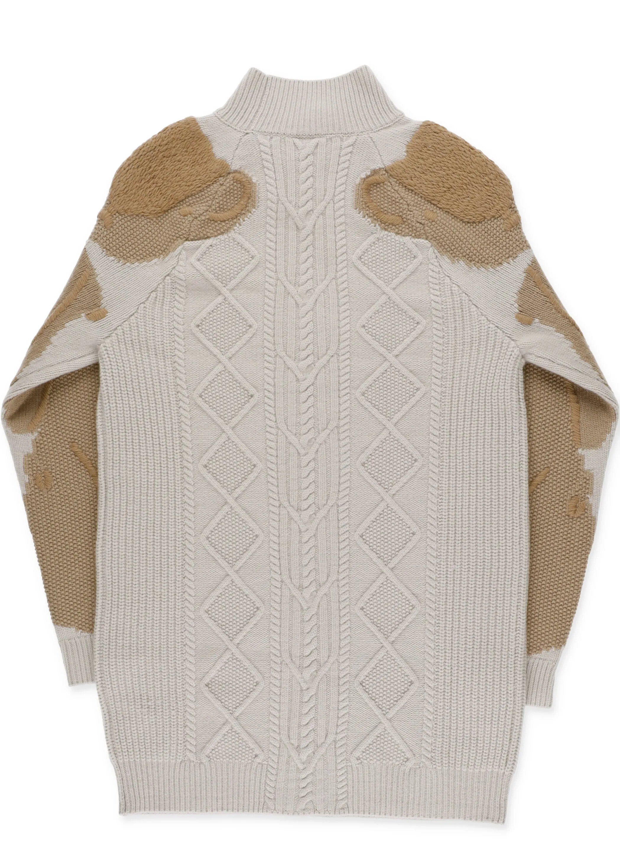 Burberry Kids High Neck Knit Dress