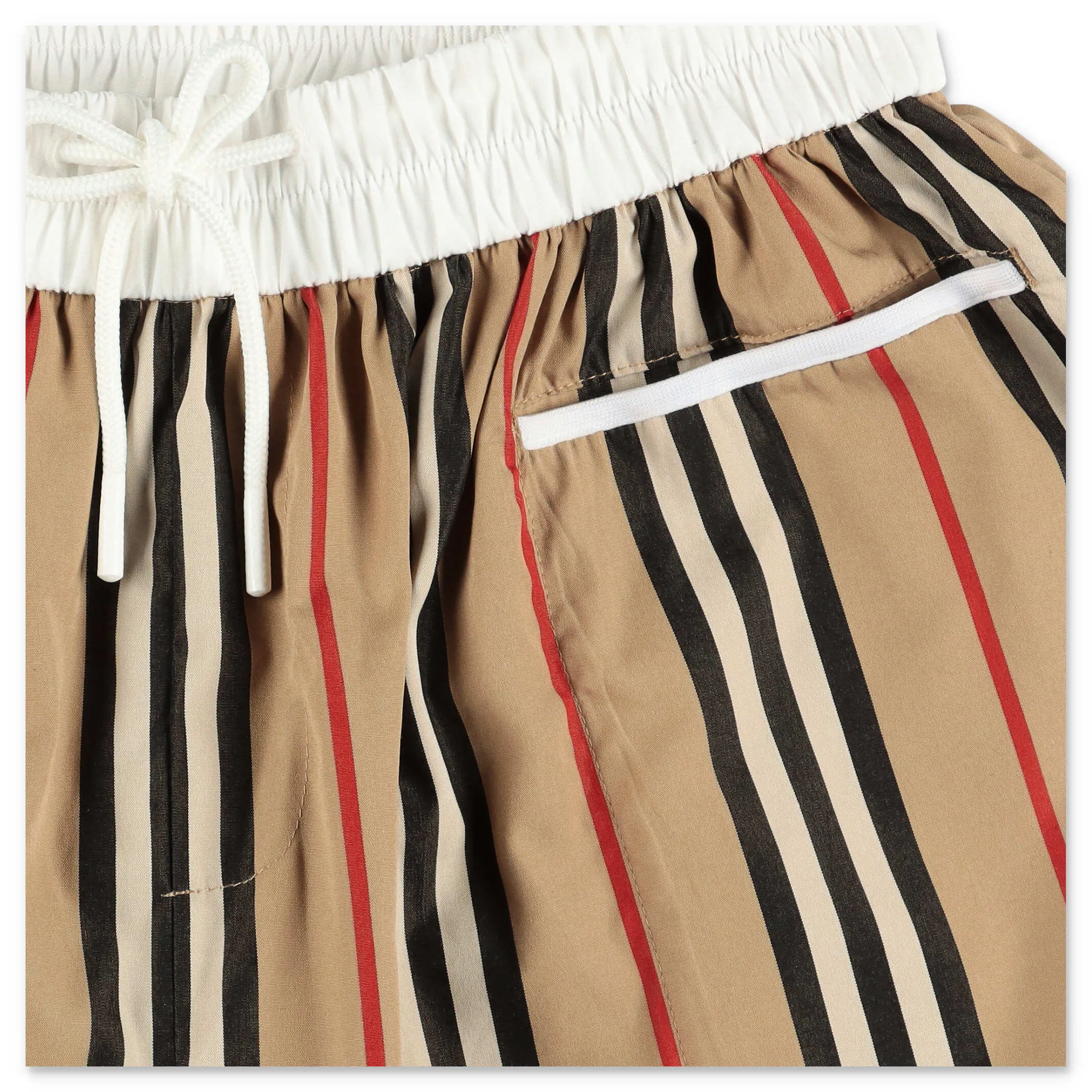 Burberry Kids Icon Stripe Drawstring Shorts