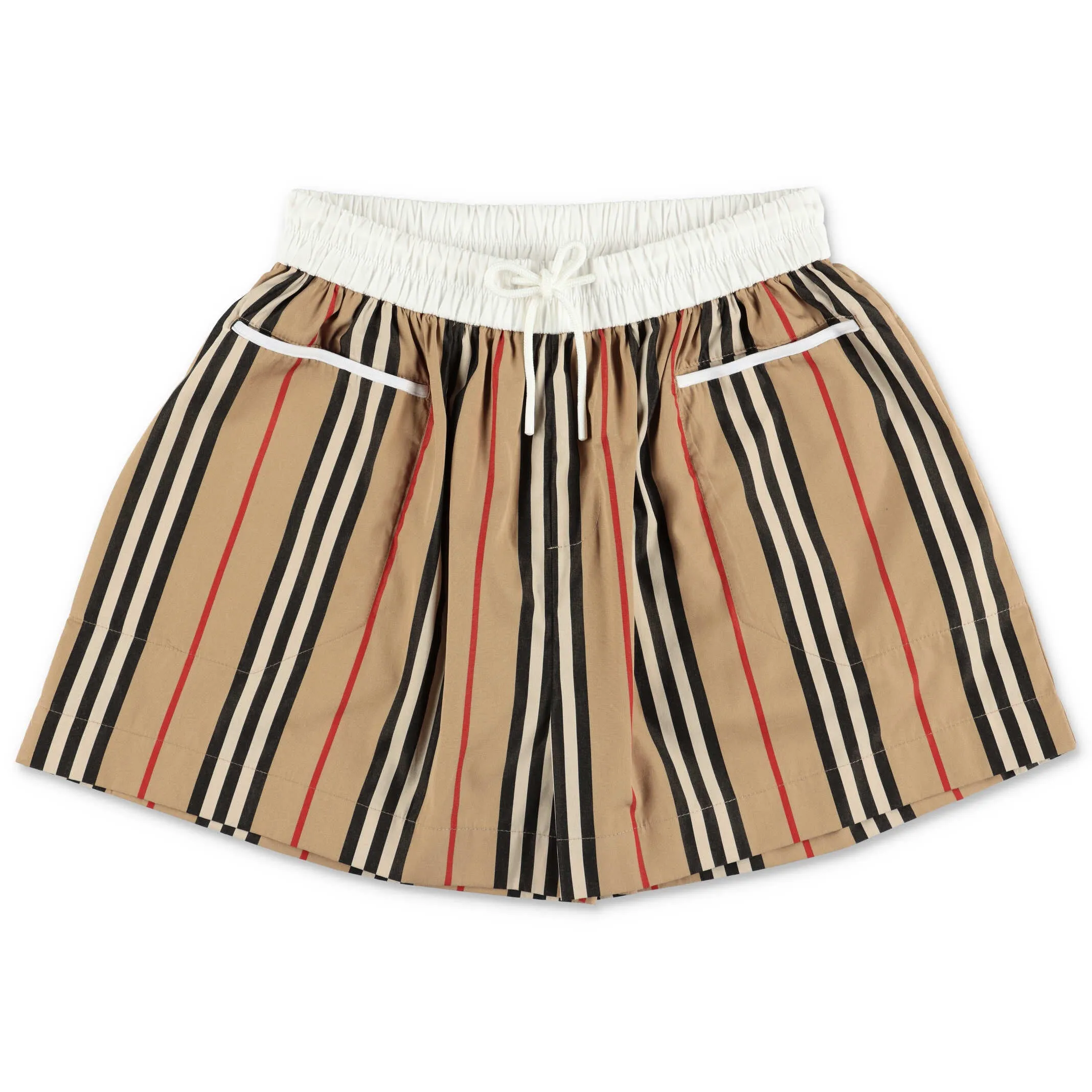 Burberry Kids Icon Stripe Drawstring Shorts
