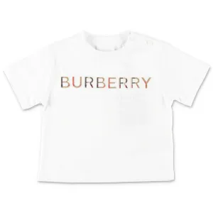 Burberry Kids Logo Print T-Shirt