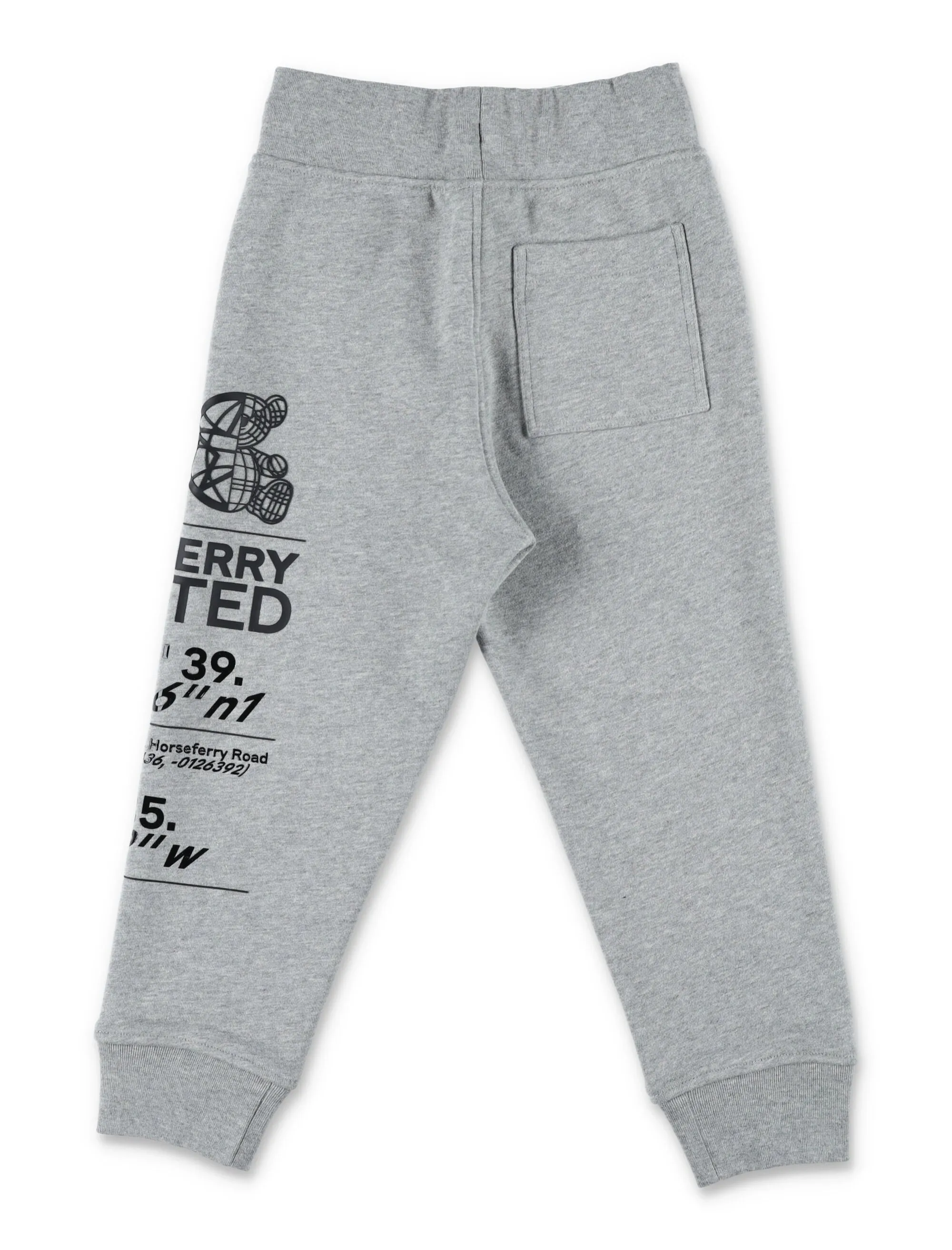 Burberry Kids Logo Printed Drawstring Track Pants