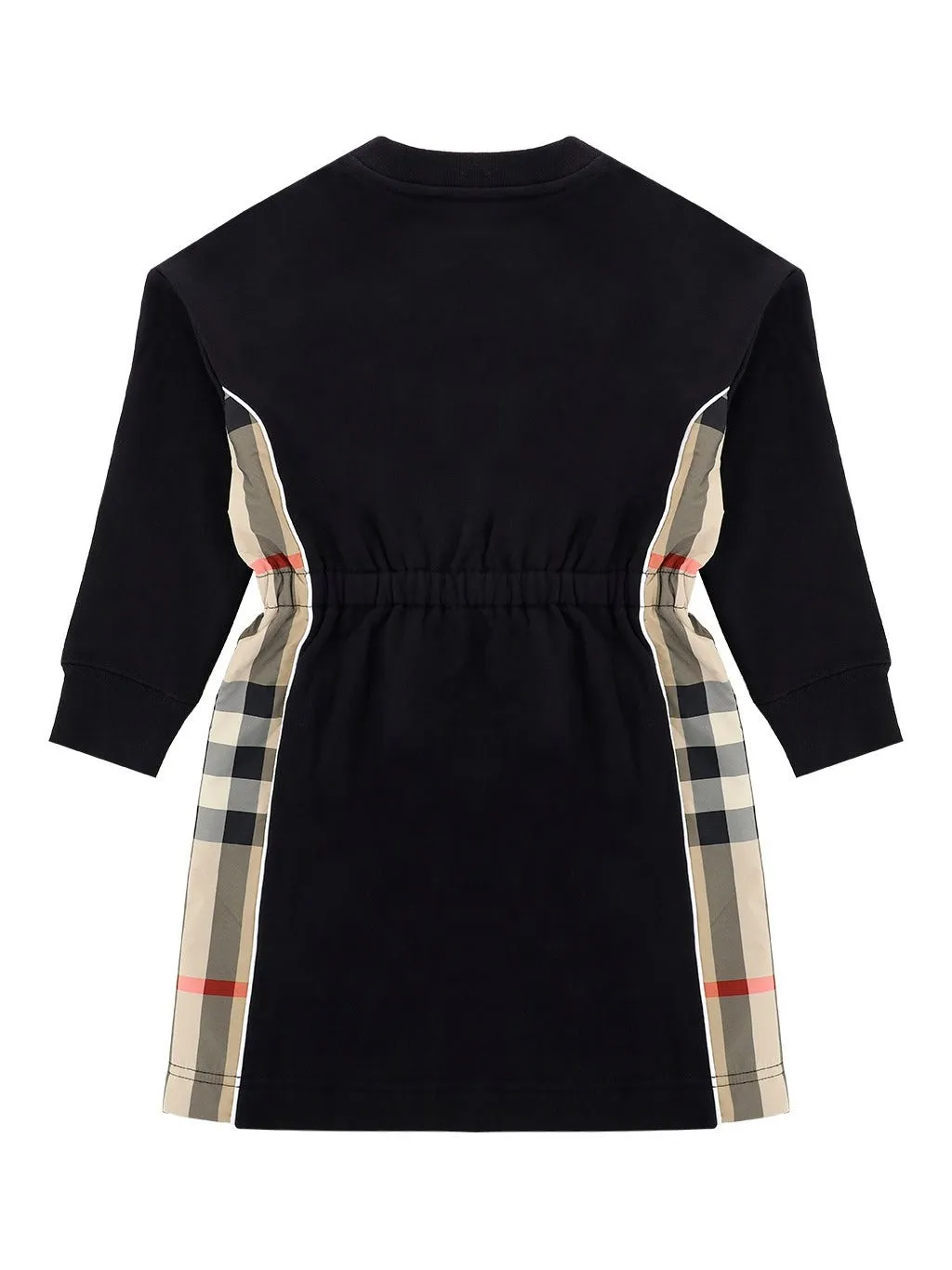 Burberry Kids Milly Checked Panel Dress