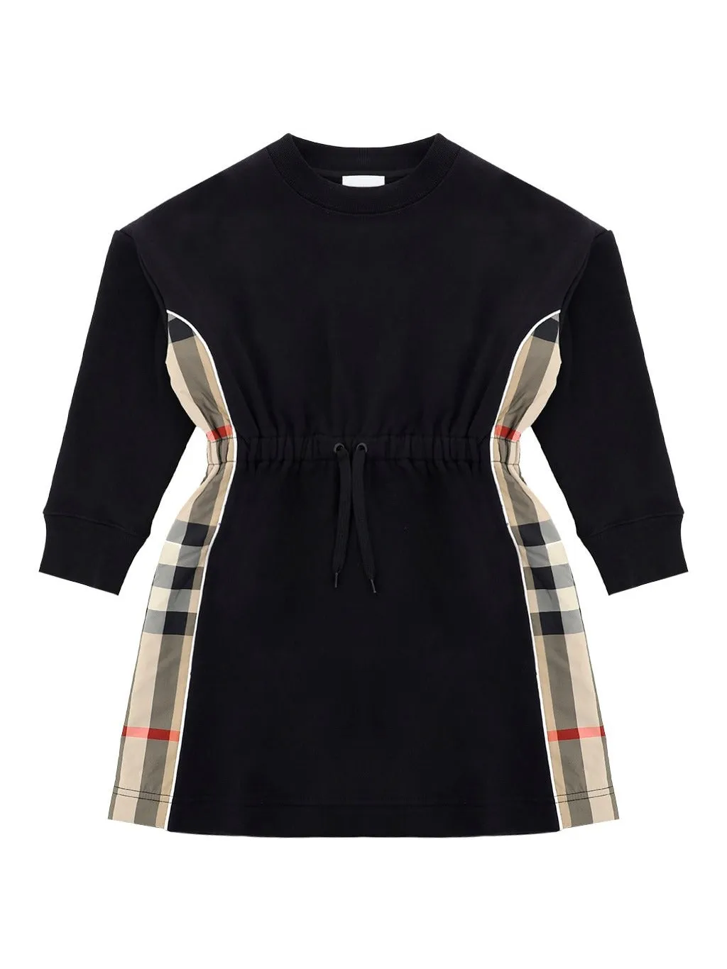 Burberry Kids Milly Checked Panel Dress