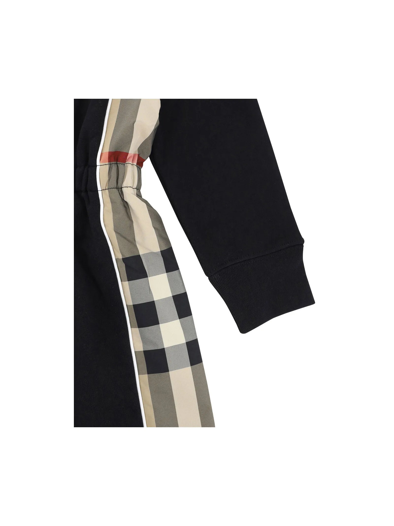Burberry Kids Milly Checked Panel Dress