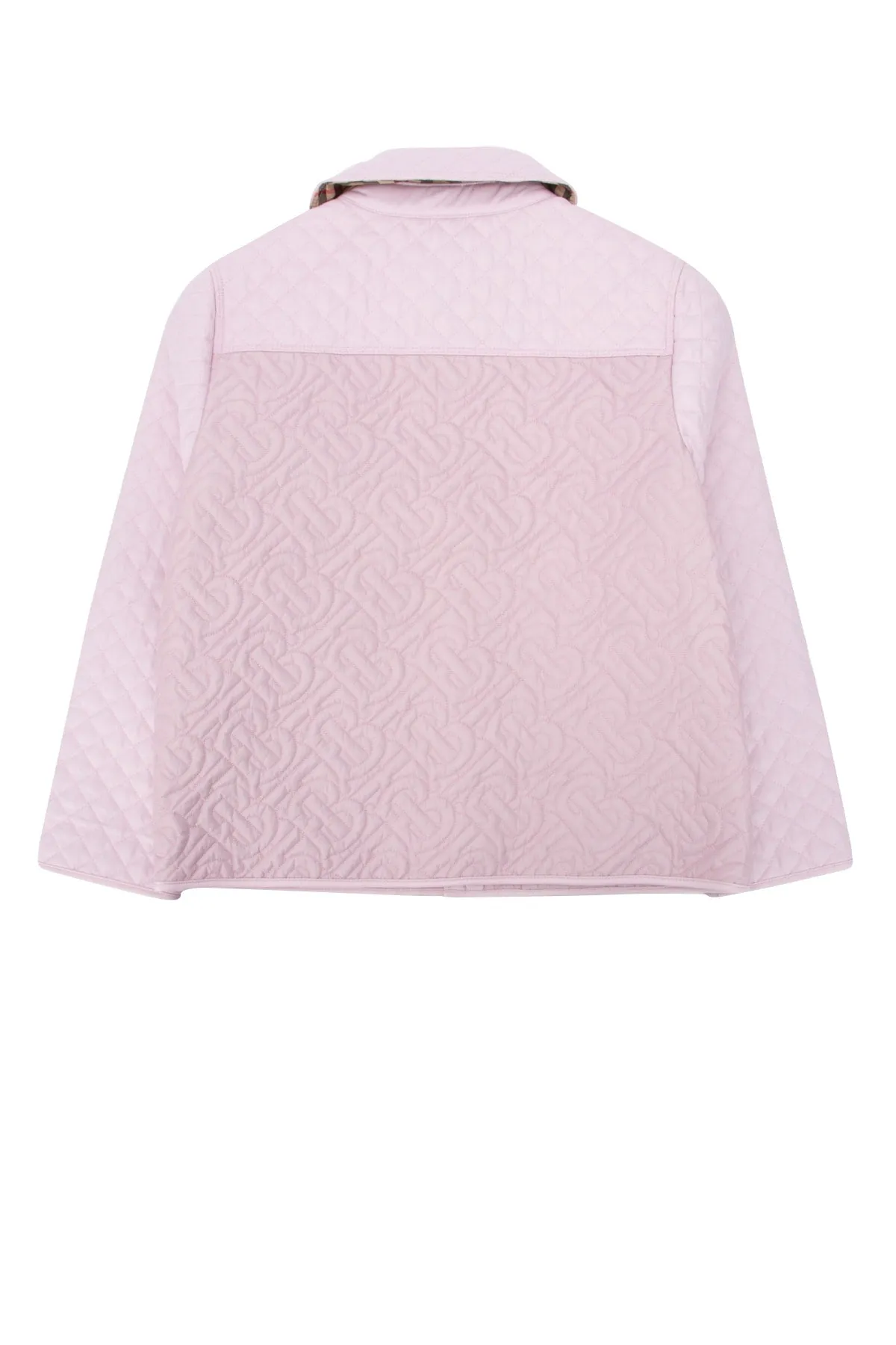 Burberry Kids Monogram Motif Quilted Jacket
