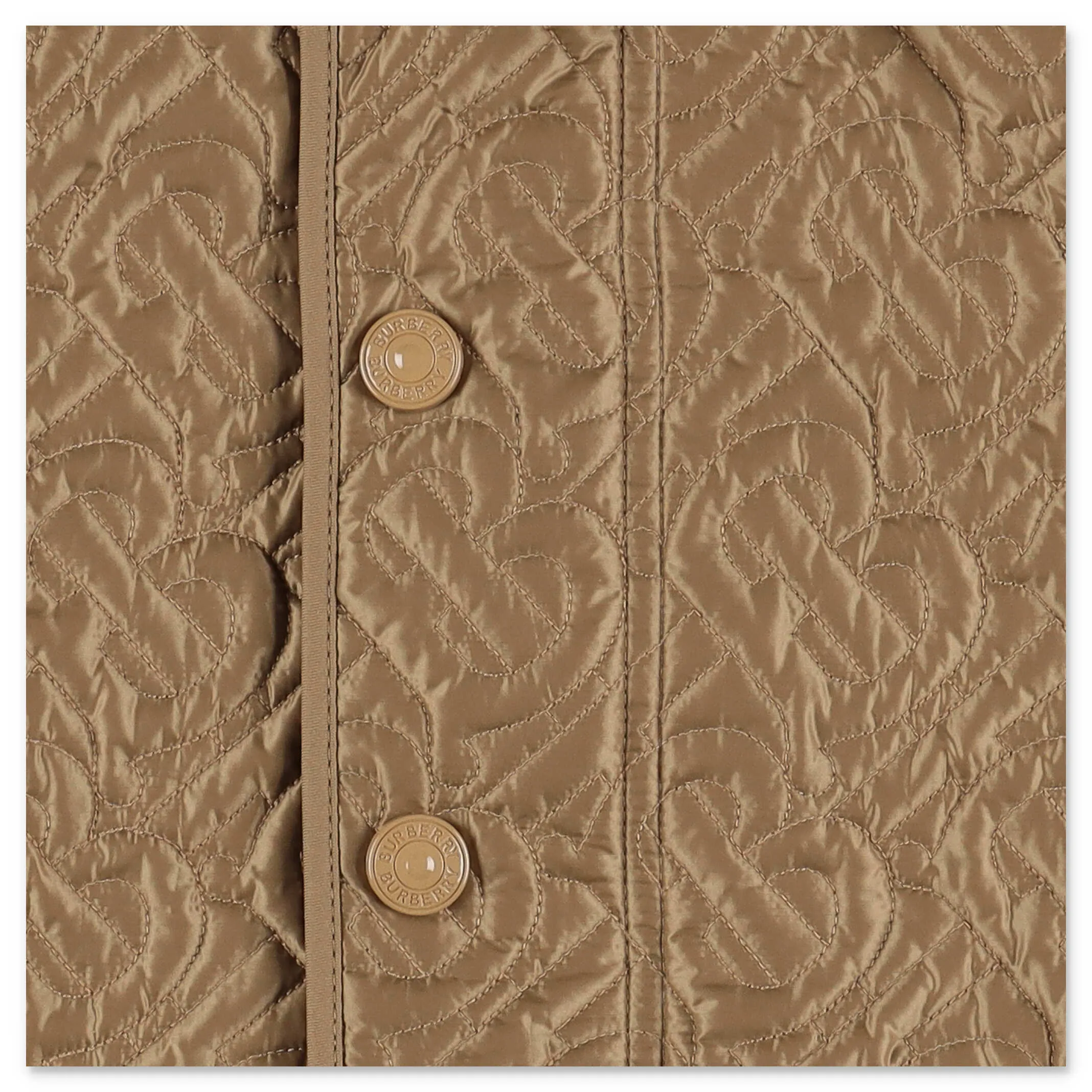 Burberry Kids Monogram Quilted Panel Jacket