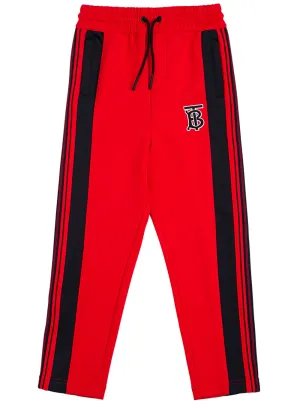 Burberry Kids Stripe Detail Drawstring Track Pants