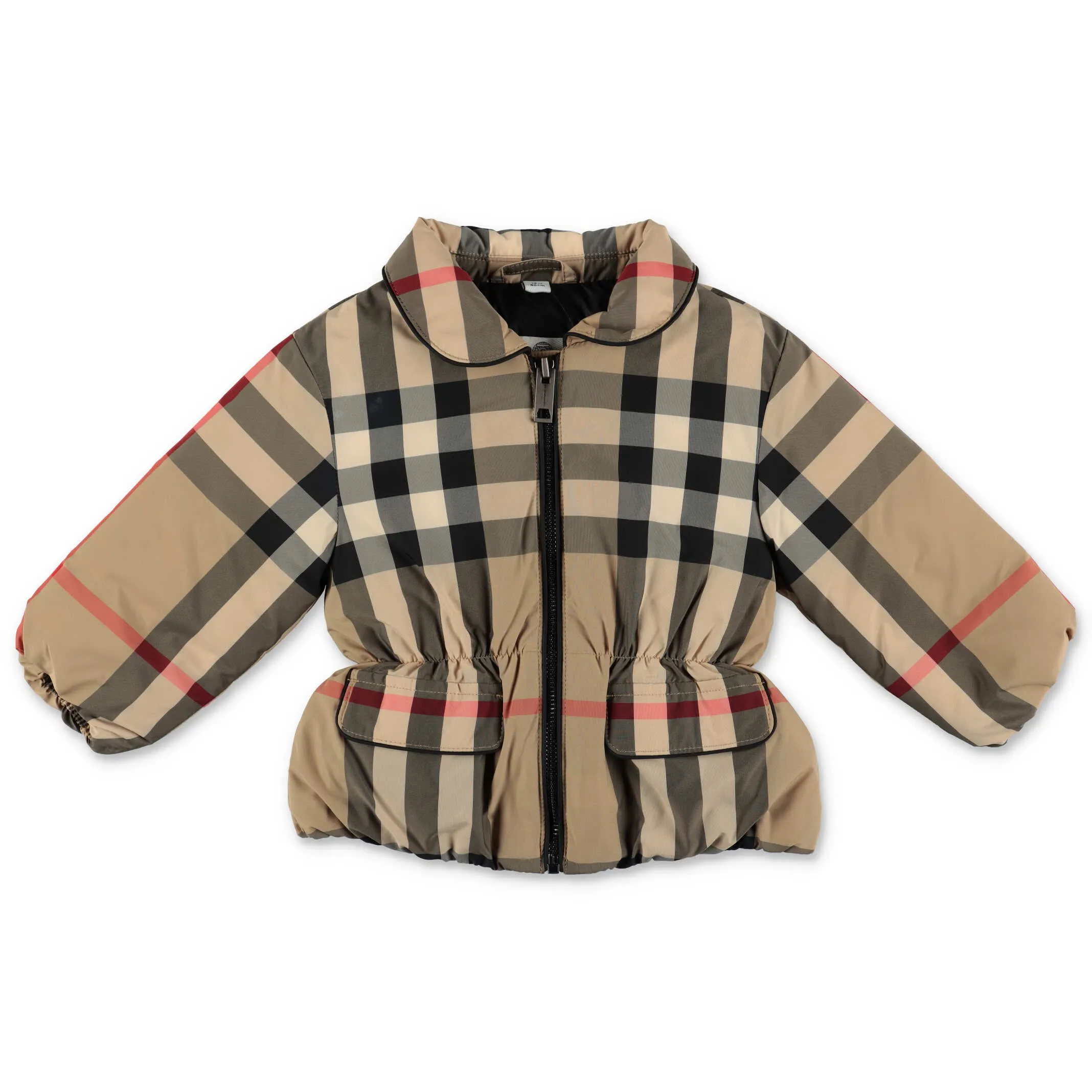 Burberry Kids Vintage Check Print Puffer Jacket