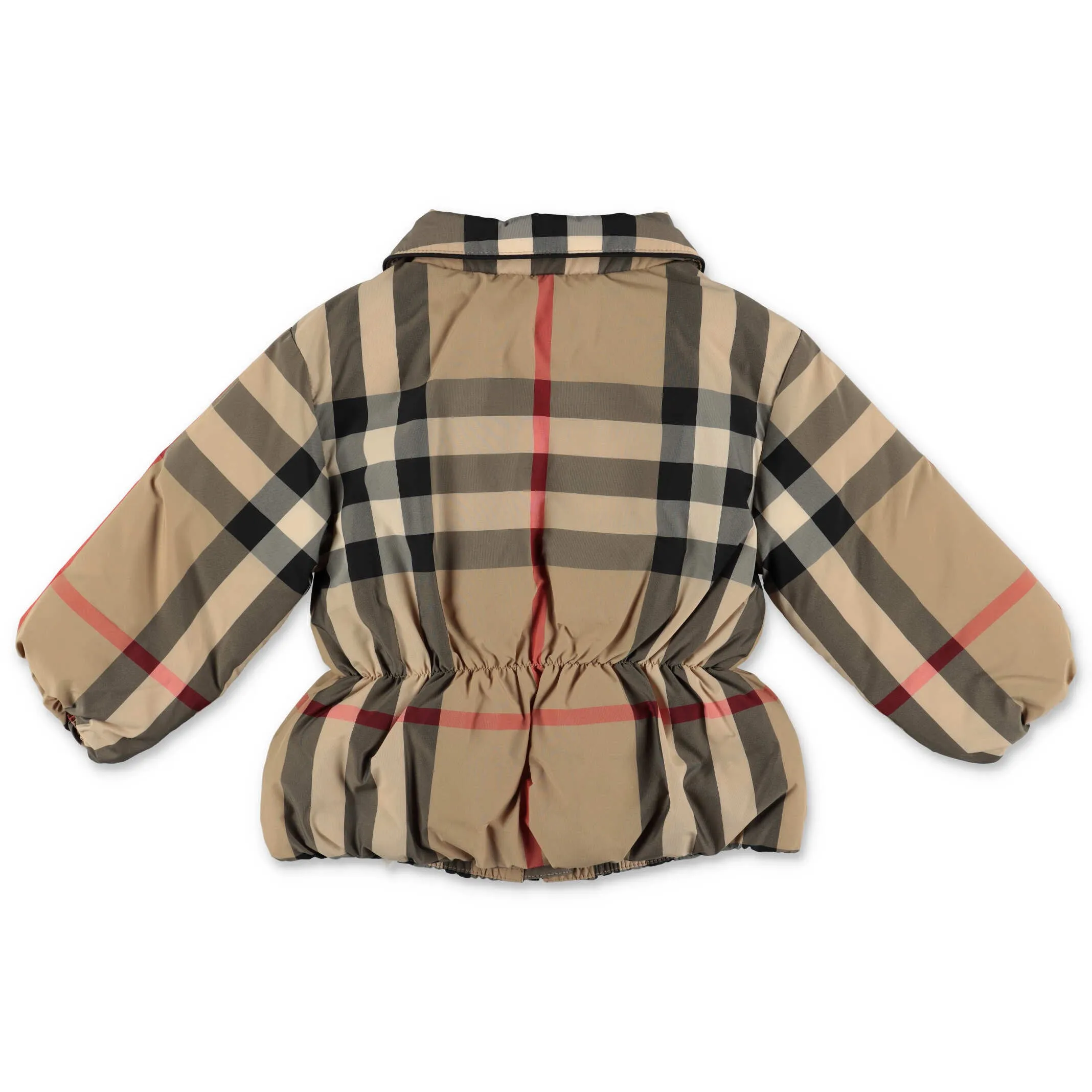 Burberry Kids Vintage Check Print Puffer Jacket