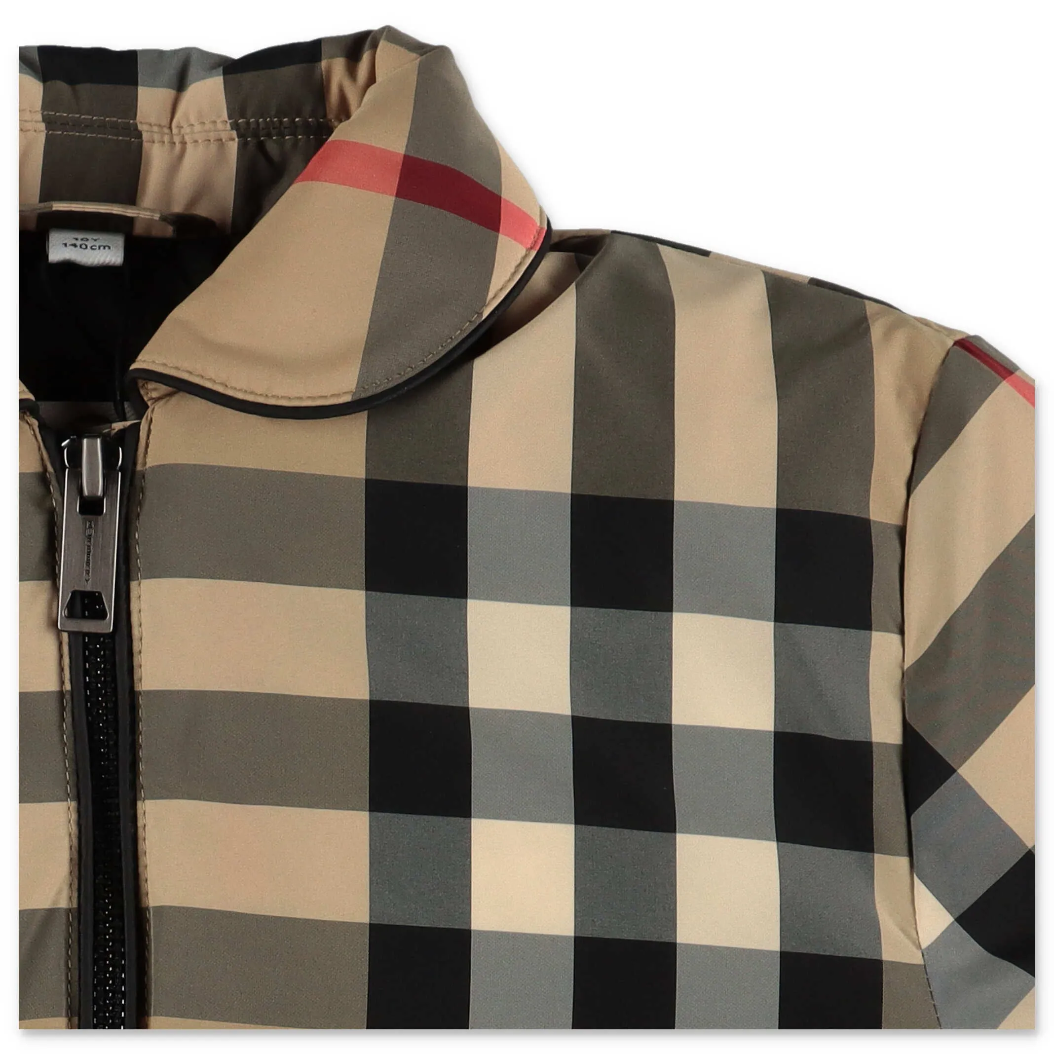 Burberry Kids Vintage Check Puffer Jacket