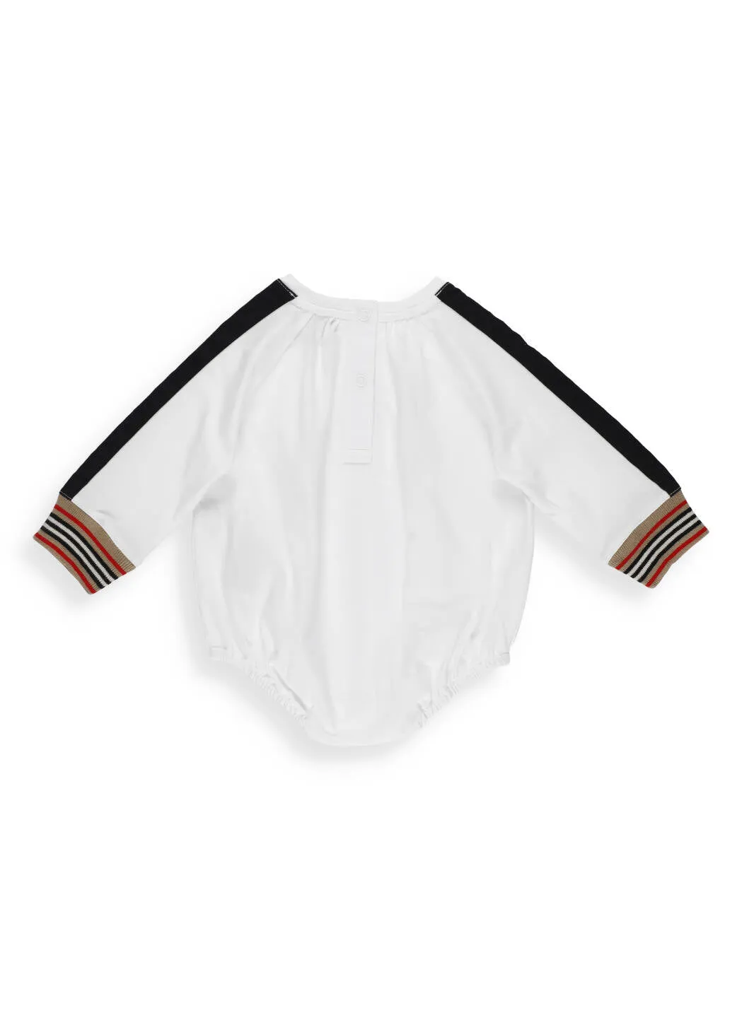 Burberry Kids Vintage Check Sleeve Bodysuit