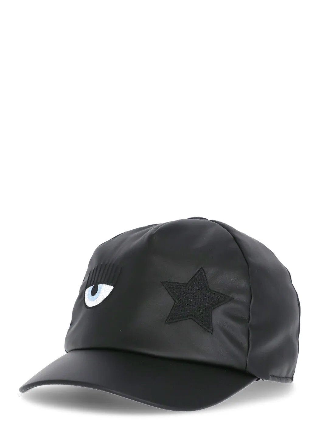 Chiara Ferragni Kids Eye Star Embroidered Cap