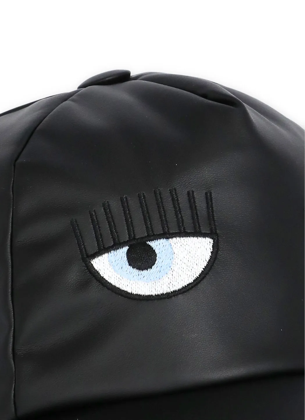 Chiara Ferragni Kids Eye Star Embroidered Cap