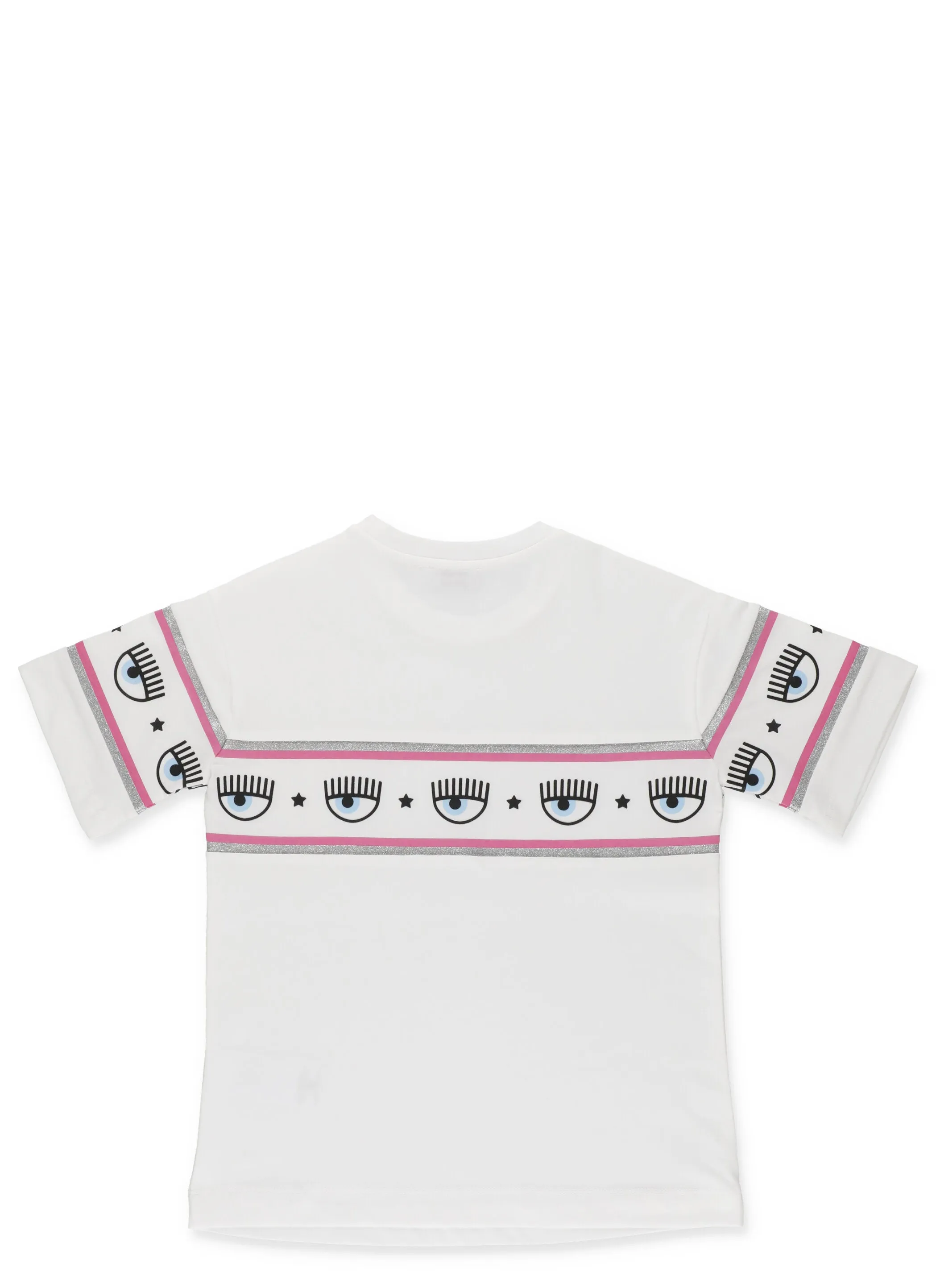 Chiara Ferragni Kids Logomania Print Crewneck T-Shirt