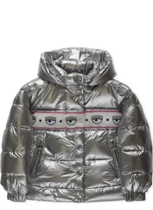 Chiara Ferragni Kids Maxi-Logomania Jacket