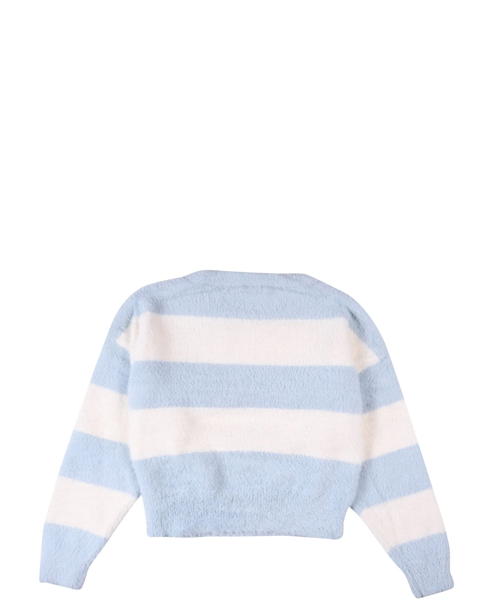 Chiara Ferragni Kids Striped Intarsia Jumper