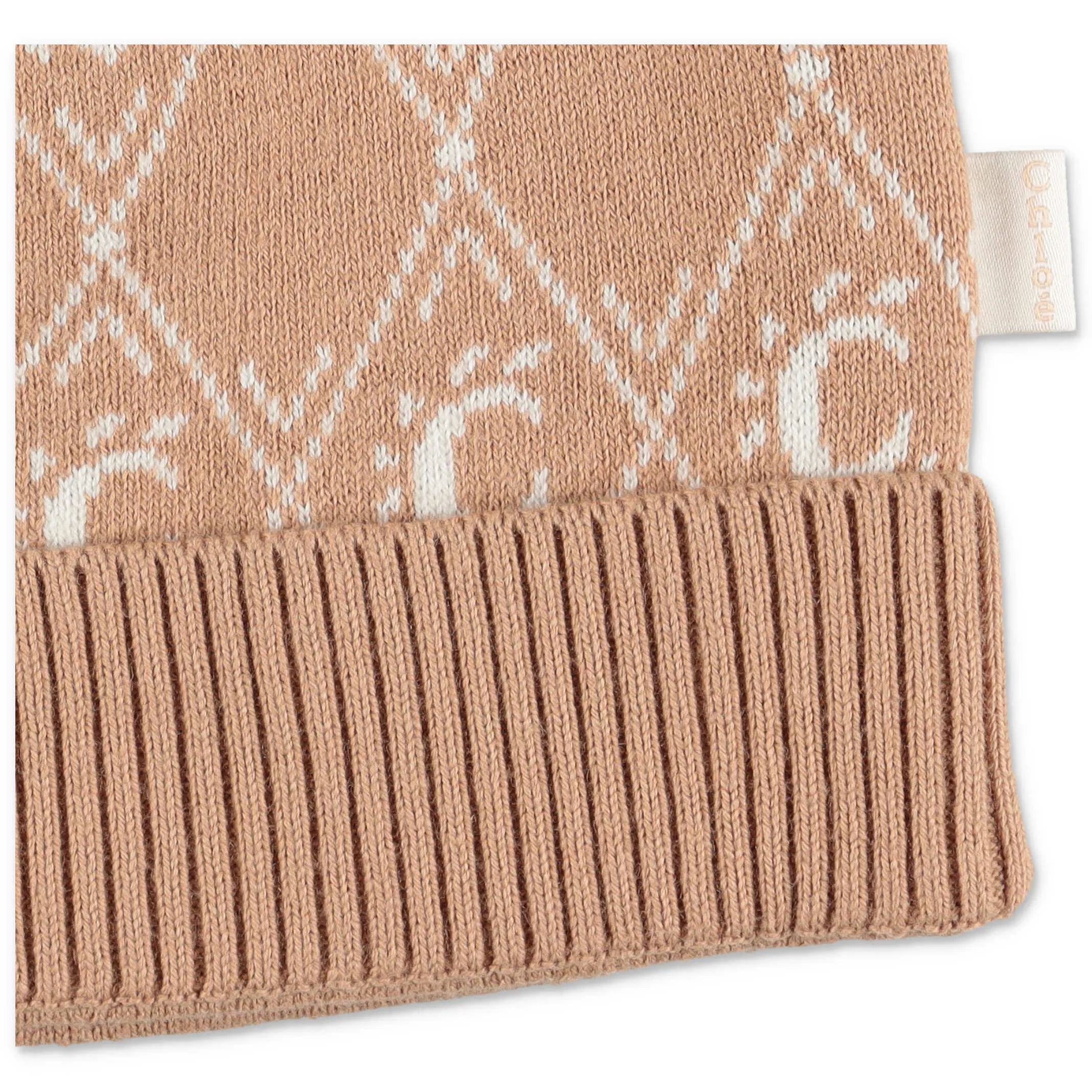 Chlo Kids Allover Logo Pompom Beanie