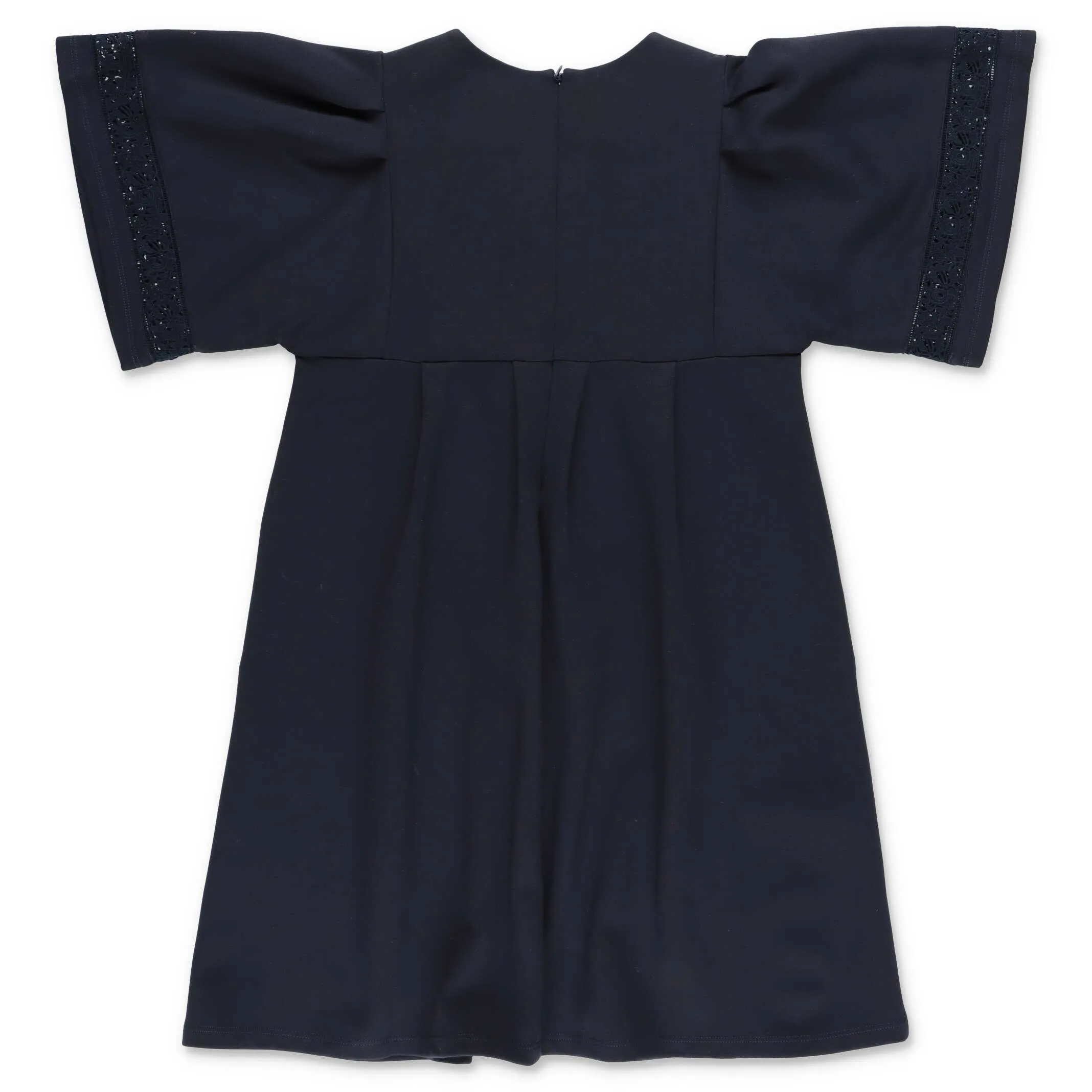 Chlo Kids Broderie Anglaise Embellished Dress