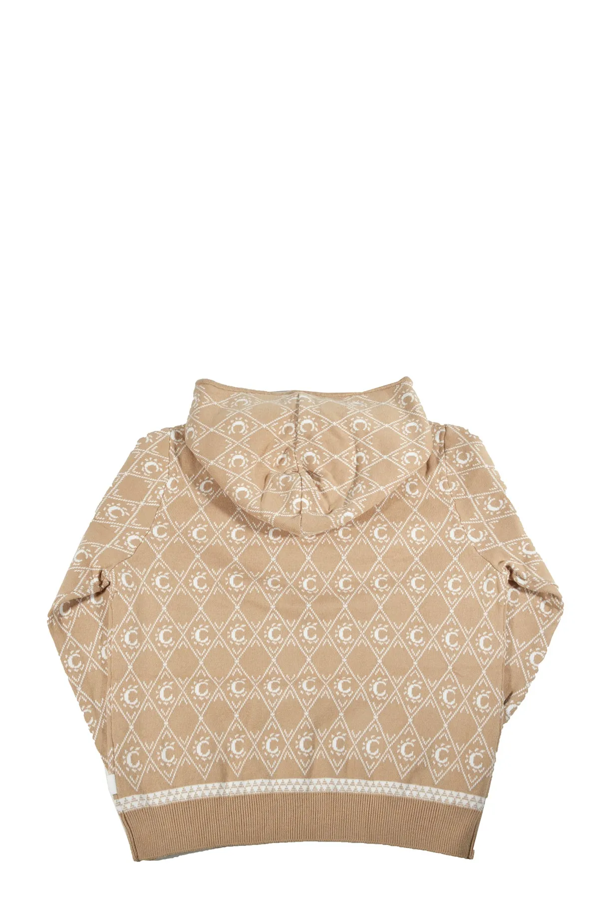 Chlo Kids C Intarsia Knitted Hoodie