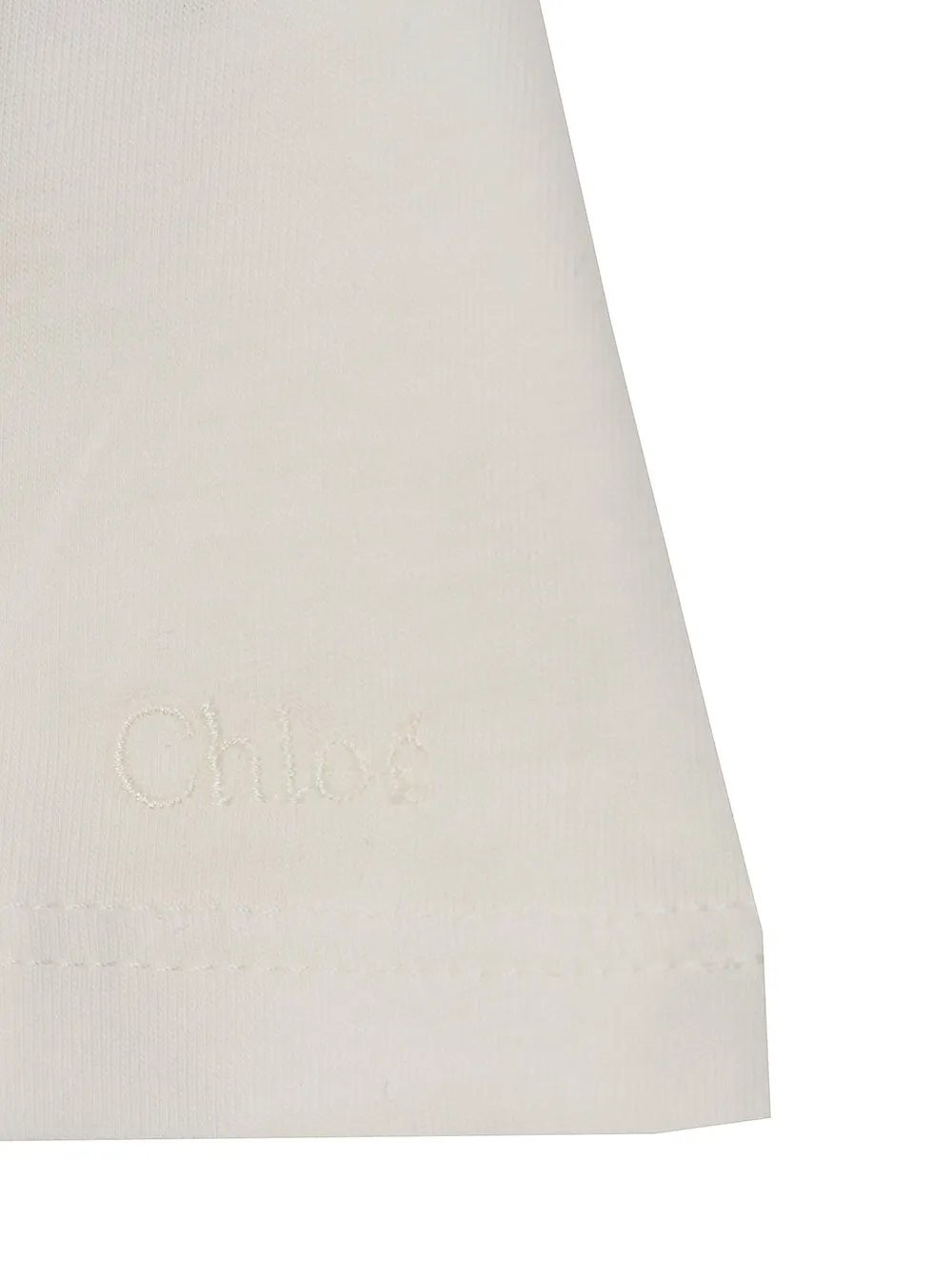 Chlo Kids Keyhole Detailed Ruffled Top