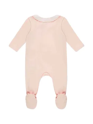 Chlo Kids Lace Collar Trim Pyjama Set