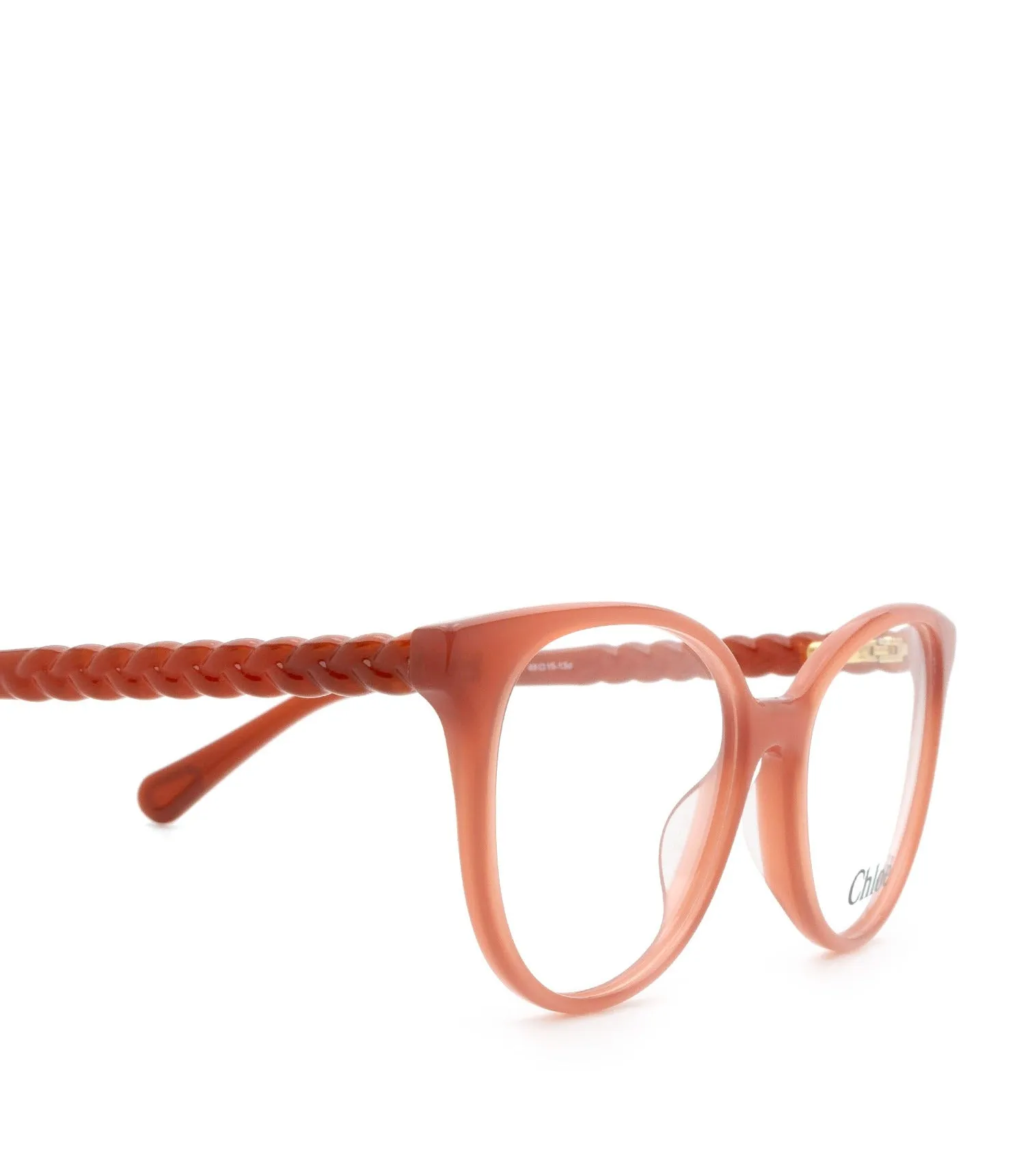 Chlo Kids Logo Detailed Round Frame Glasses
