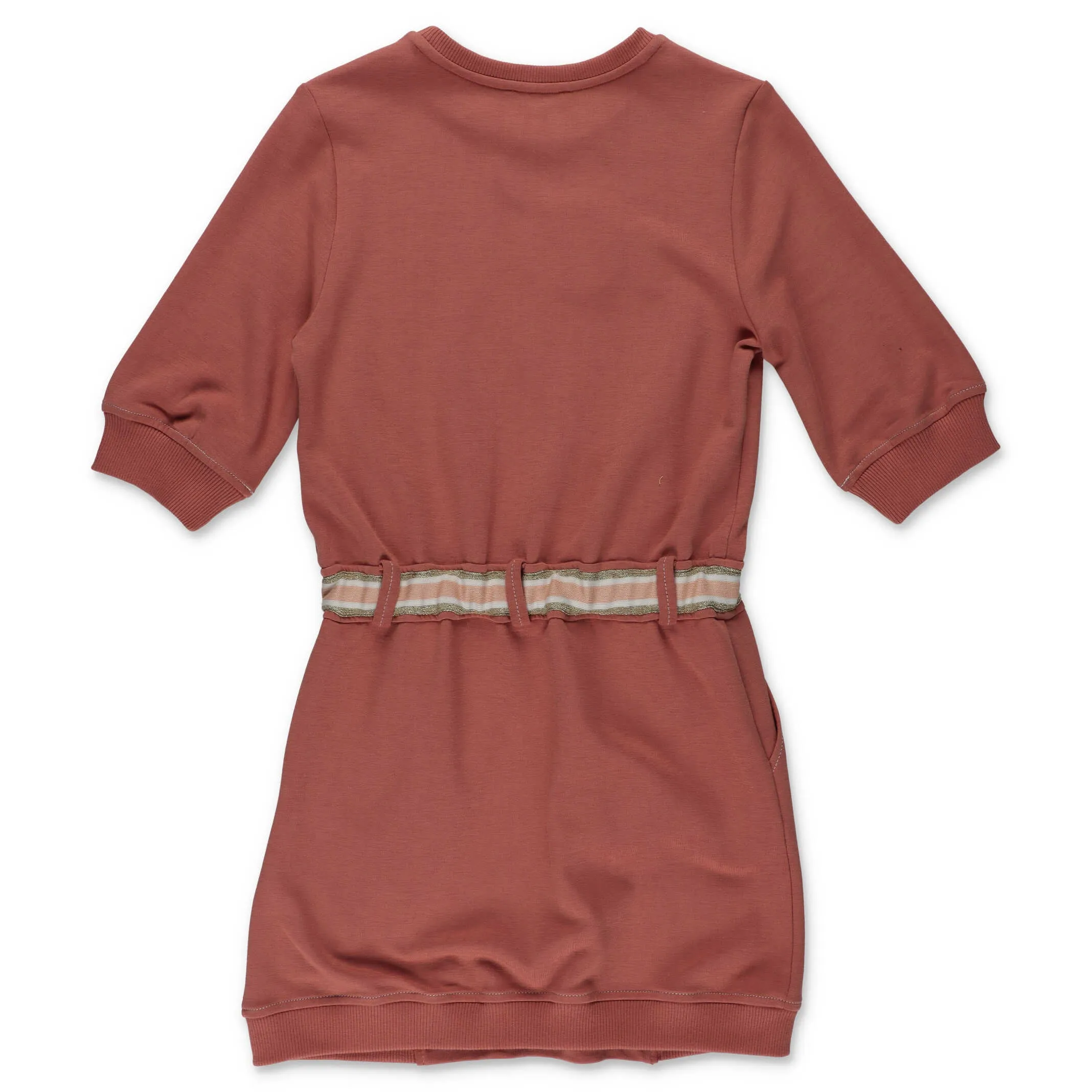 Chlo Kids Logo Embroidered Sweatshirt Dress