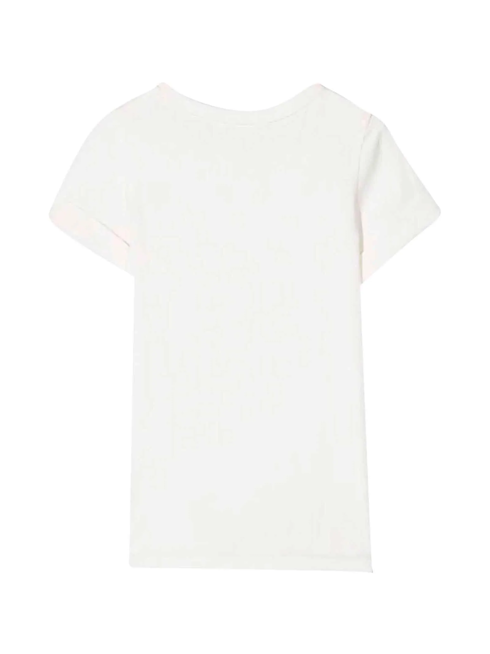 Chlo Kids Logo Print Crewneck T-Shirt