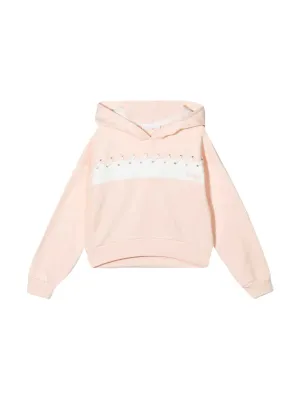 Chlo Kids Ribbed Hem Sweatshirt