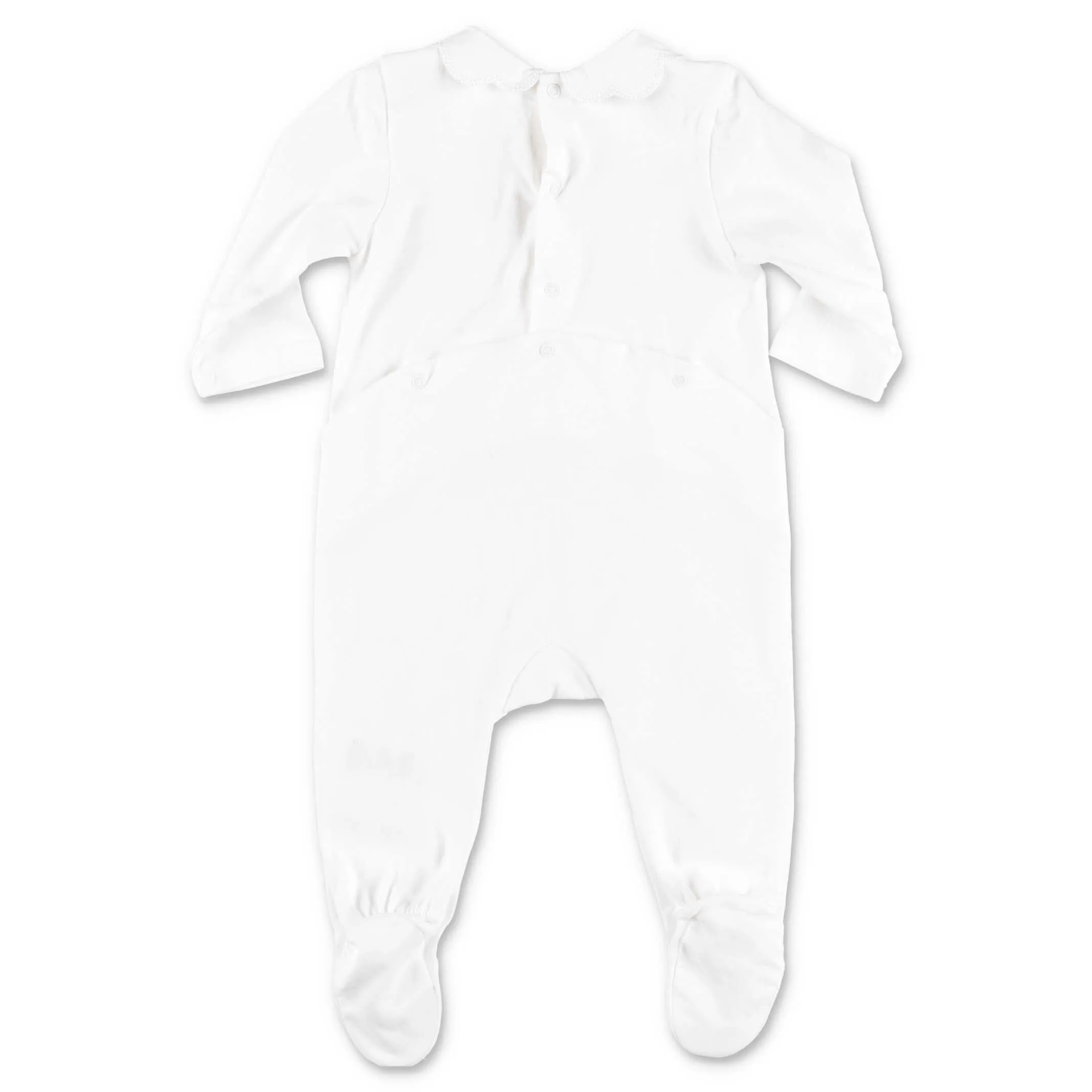 Chlo Kids Scalloped Collar Onesie