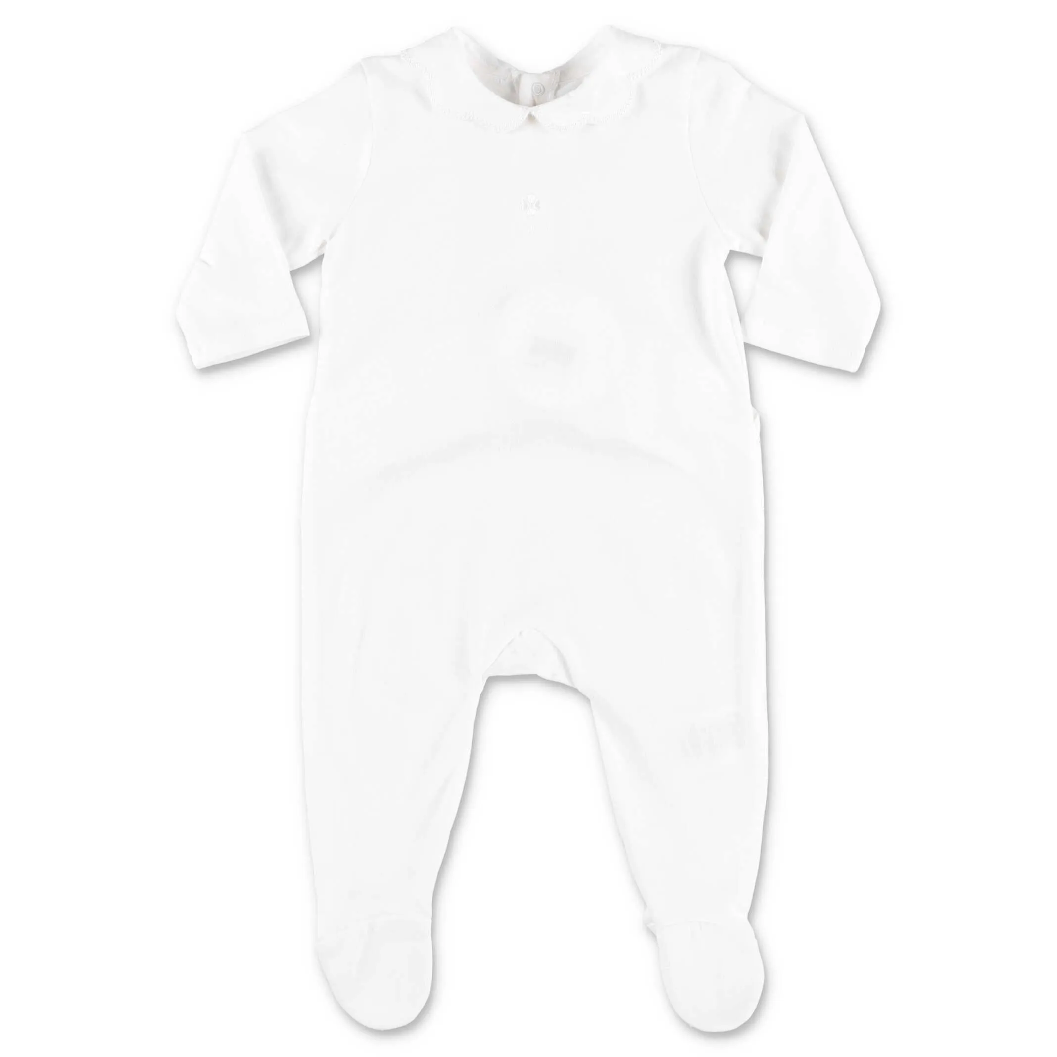 Chlo Kids Scalloped Collar Onesie