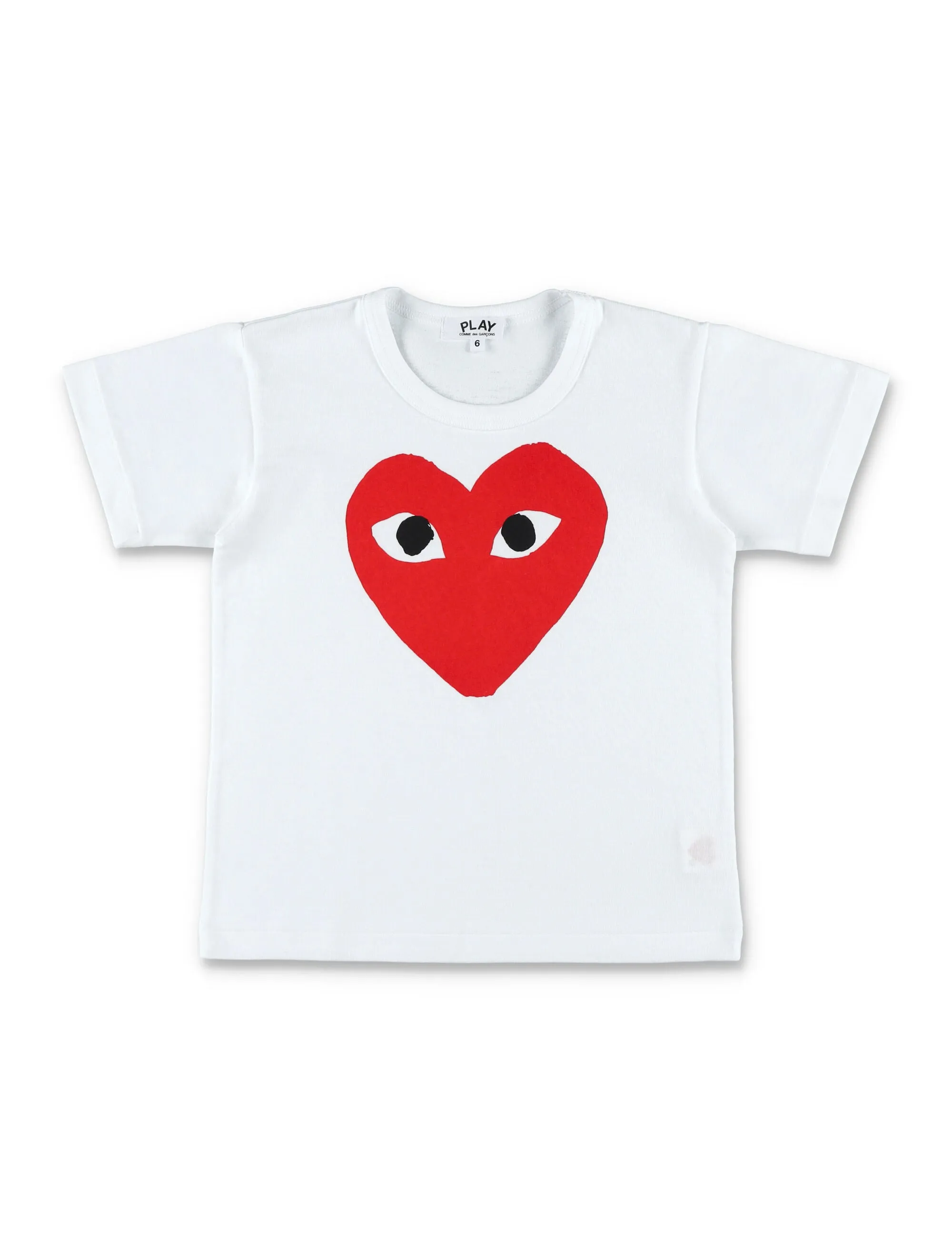 Comme des Garons Play Kids Crewneck T-Shirt
