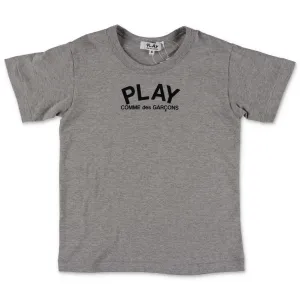 Comme des Garons Play Kids Logo Print T-Shirt