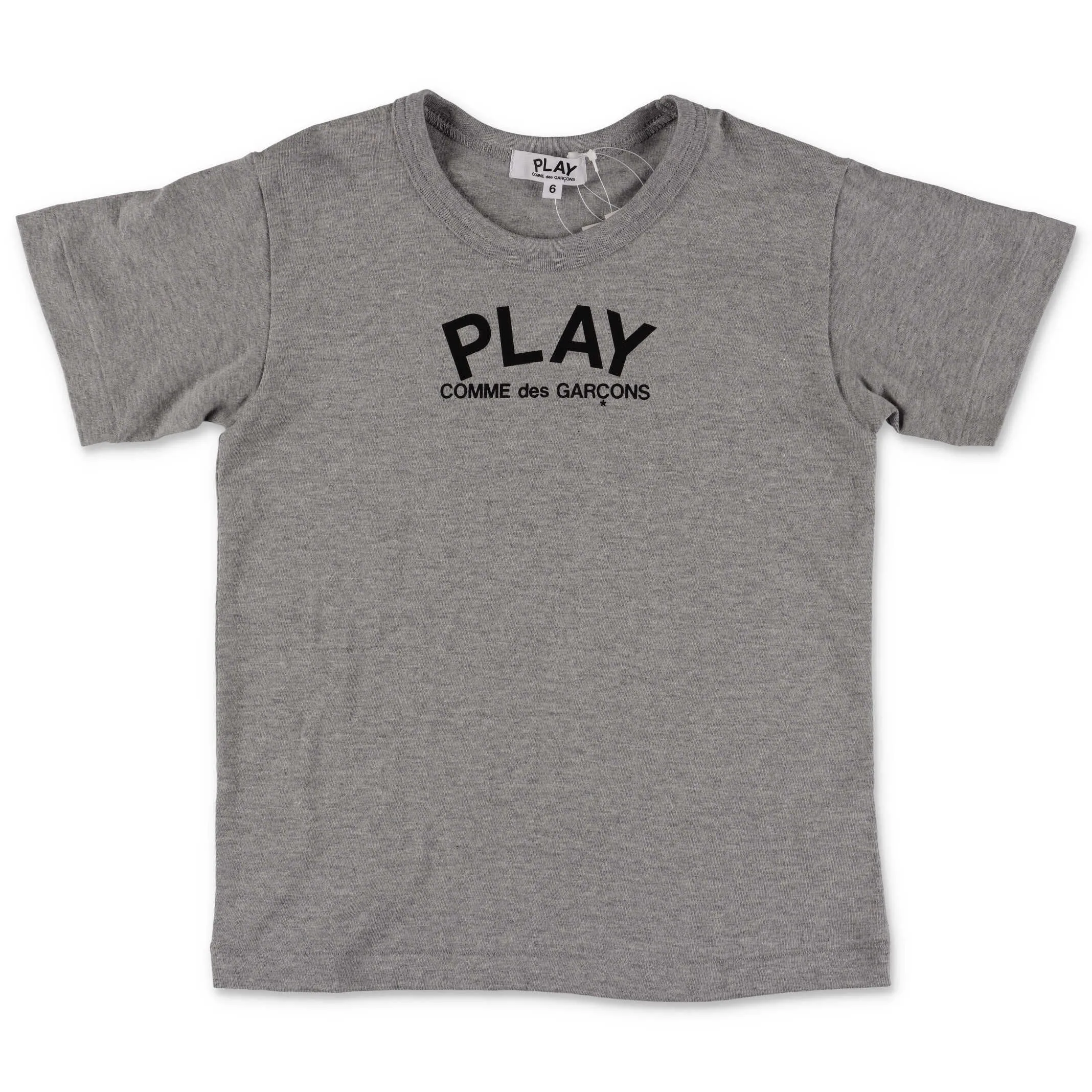 Comme des Garons Play Kids Logo Print T-Shirt