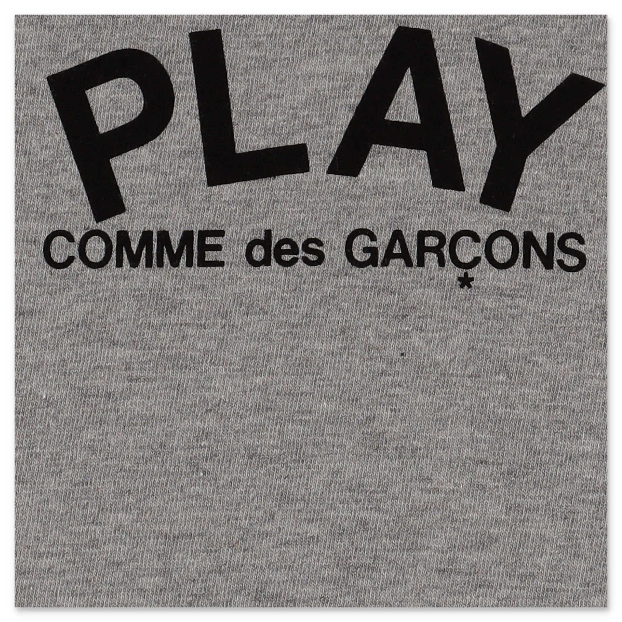 Comme des Garons Play Kids Logo Print T-Shirt