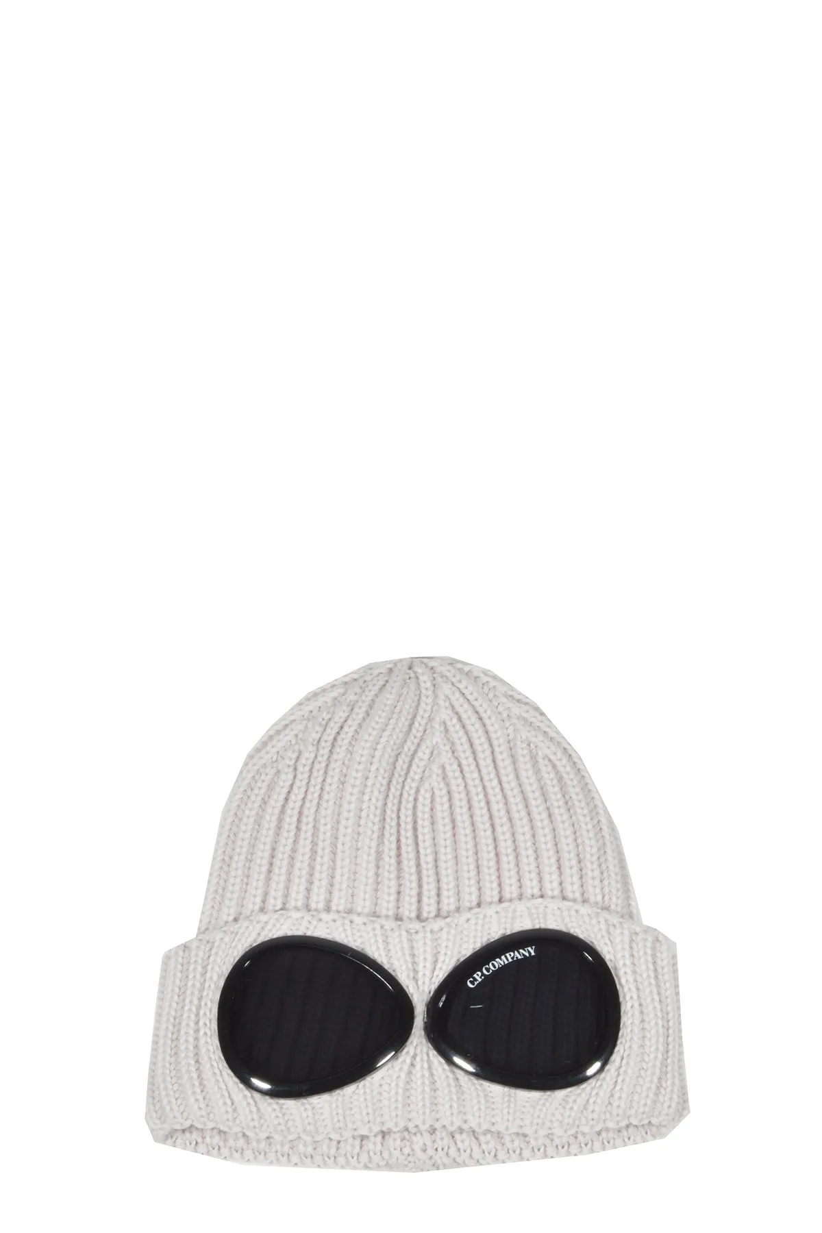 C.P. Company Kids Lens Rib-Knit Beanie