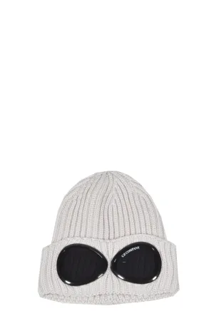 C.P. Company Kids Lens Rib-Knit Beanie