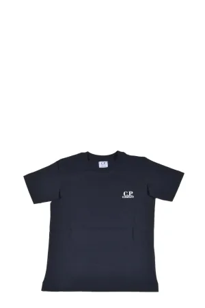 C.P. Company Kids Logo Print Crewneck T-Shirt