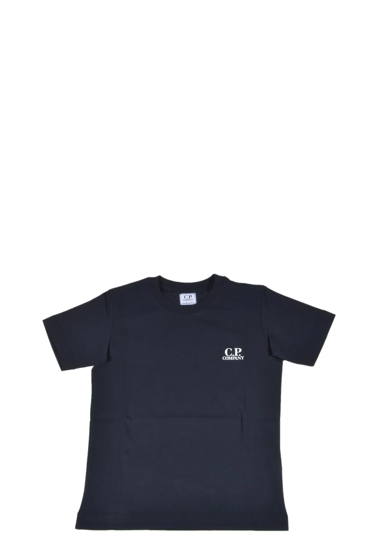 C.P. Company Kids Logo Print Crewneck T-Shirt
