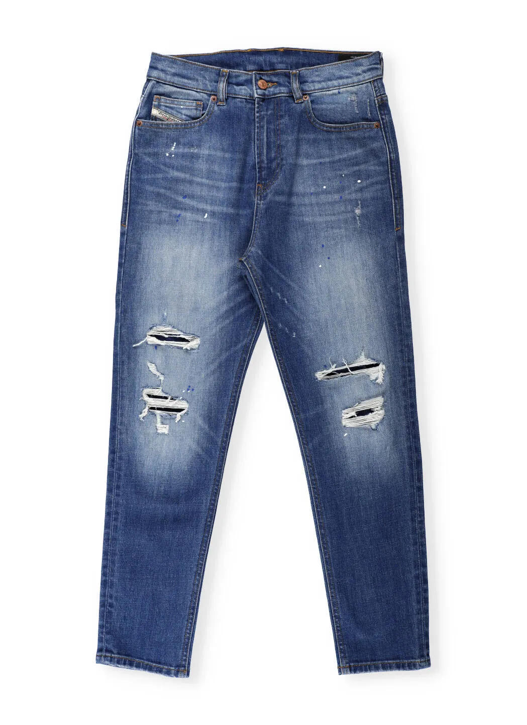 Diesel Kids D-Vider-J Distressed Jeans