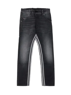 Diesel Kids Drawstring Waist Jeans