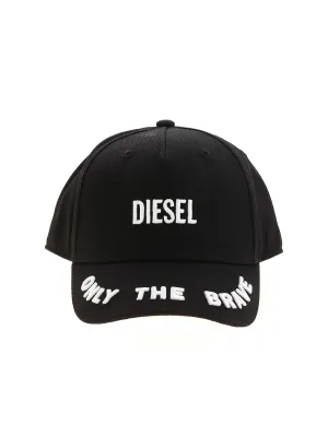 Diesel Kids Logo Embroidered Baseball Cap