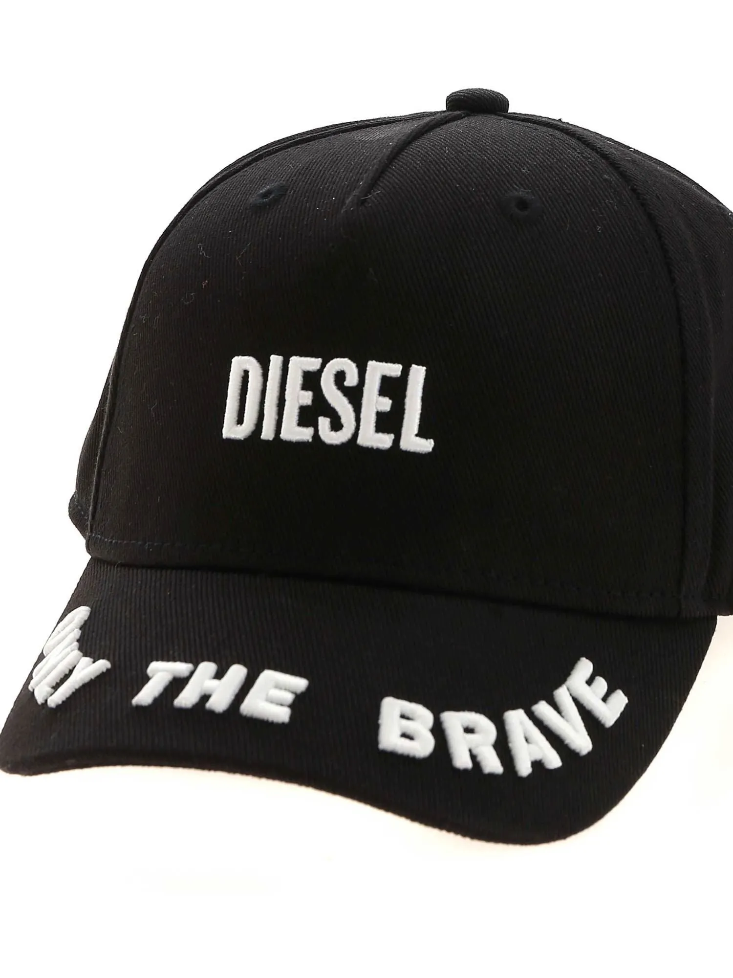 Diesel Kids Logo Embroidered Baseball Cap