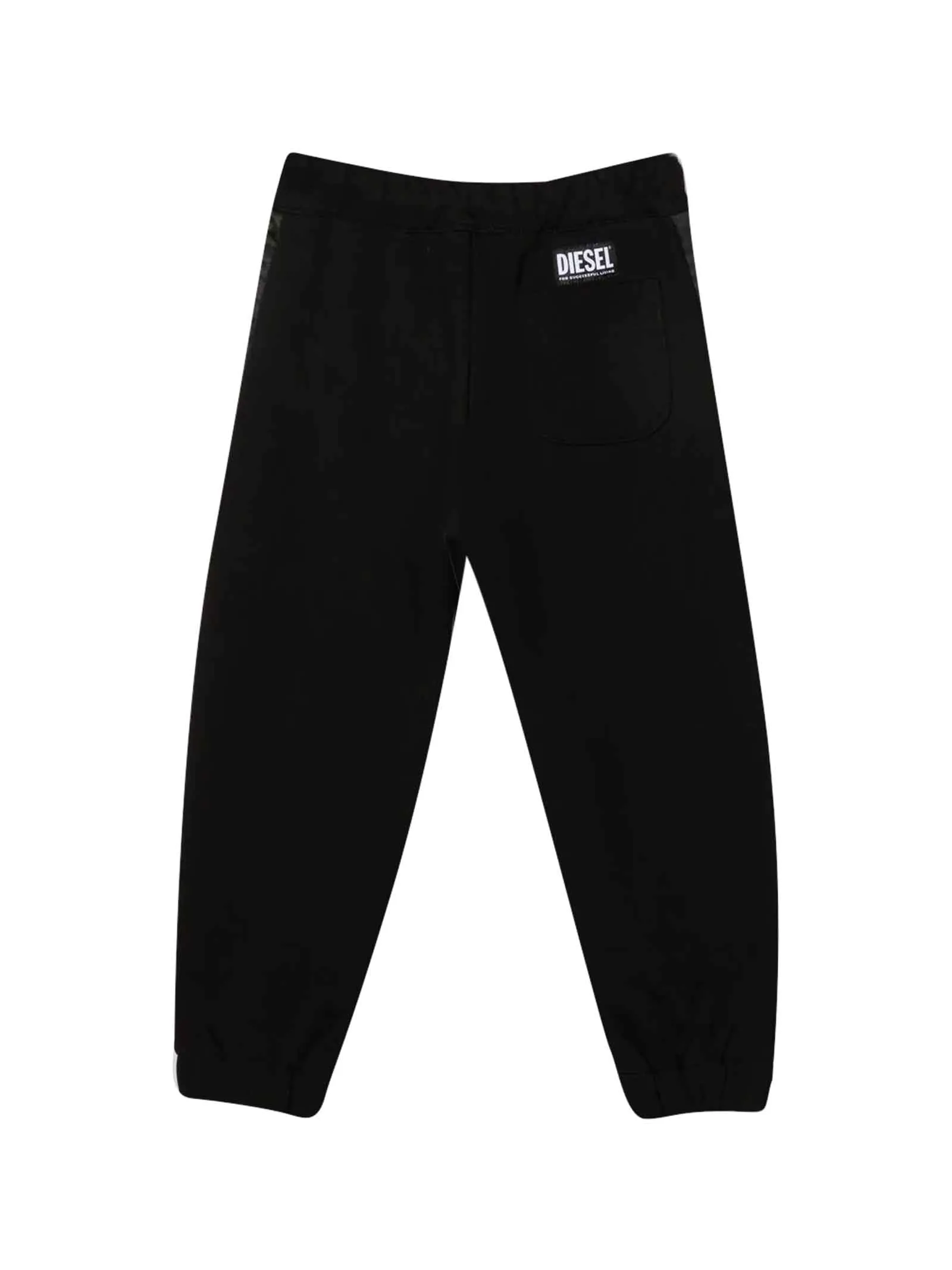 Diesel Kids Logo Patched Sweat Pants