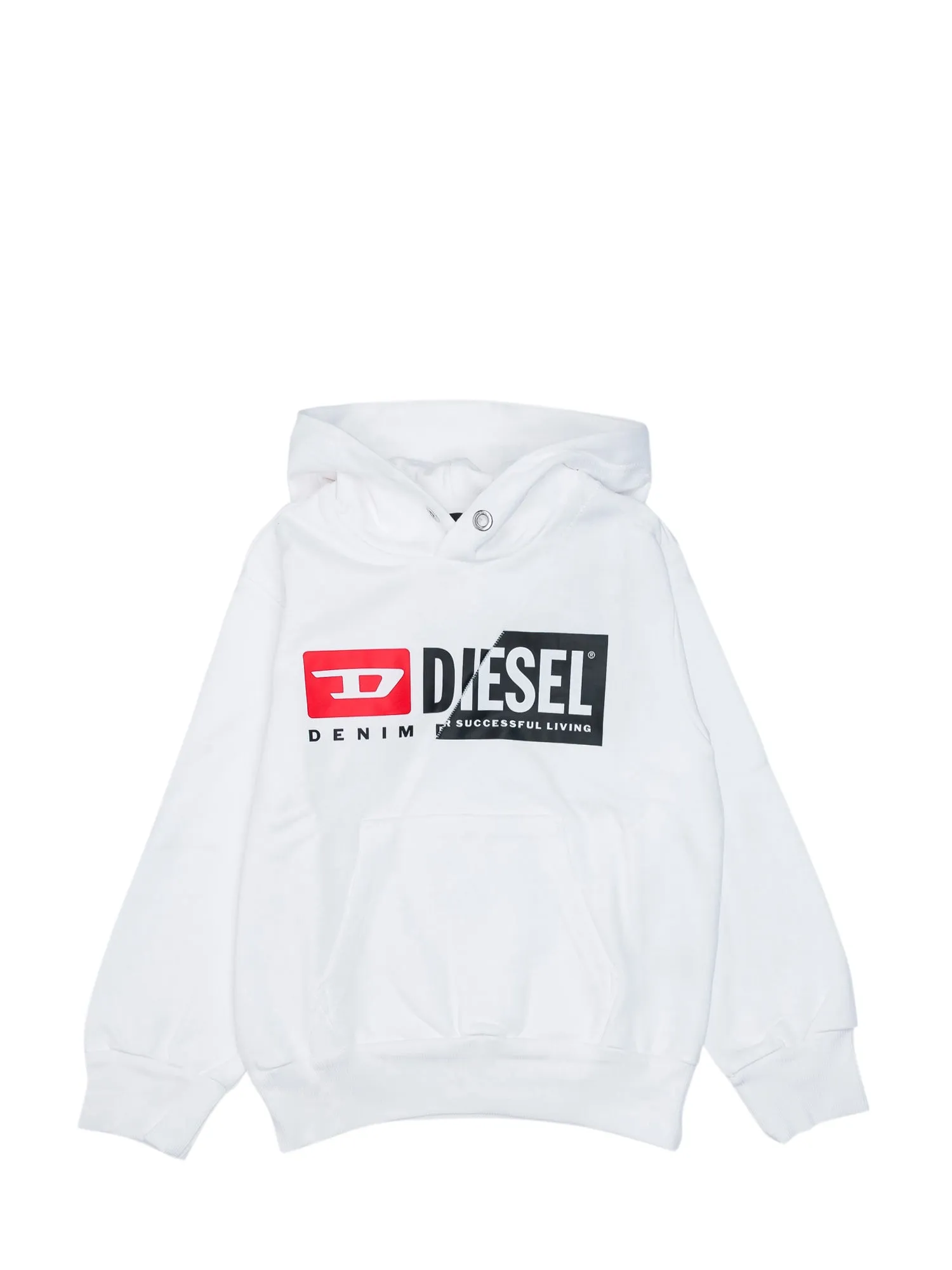 Diesel Kids Logo Printed Hoodie