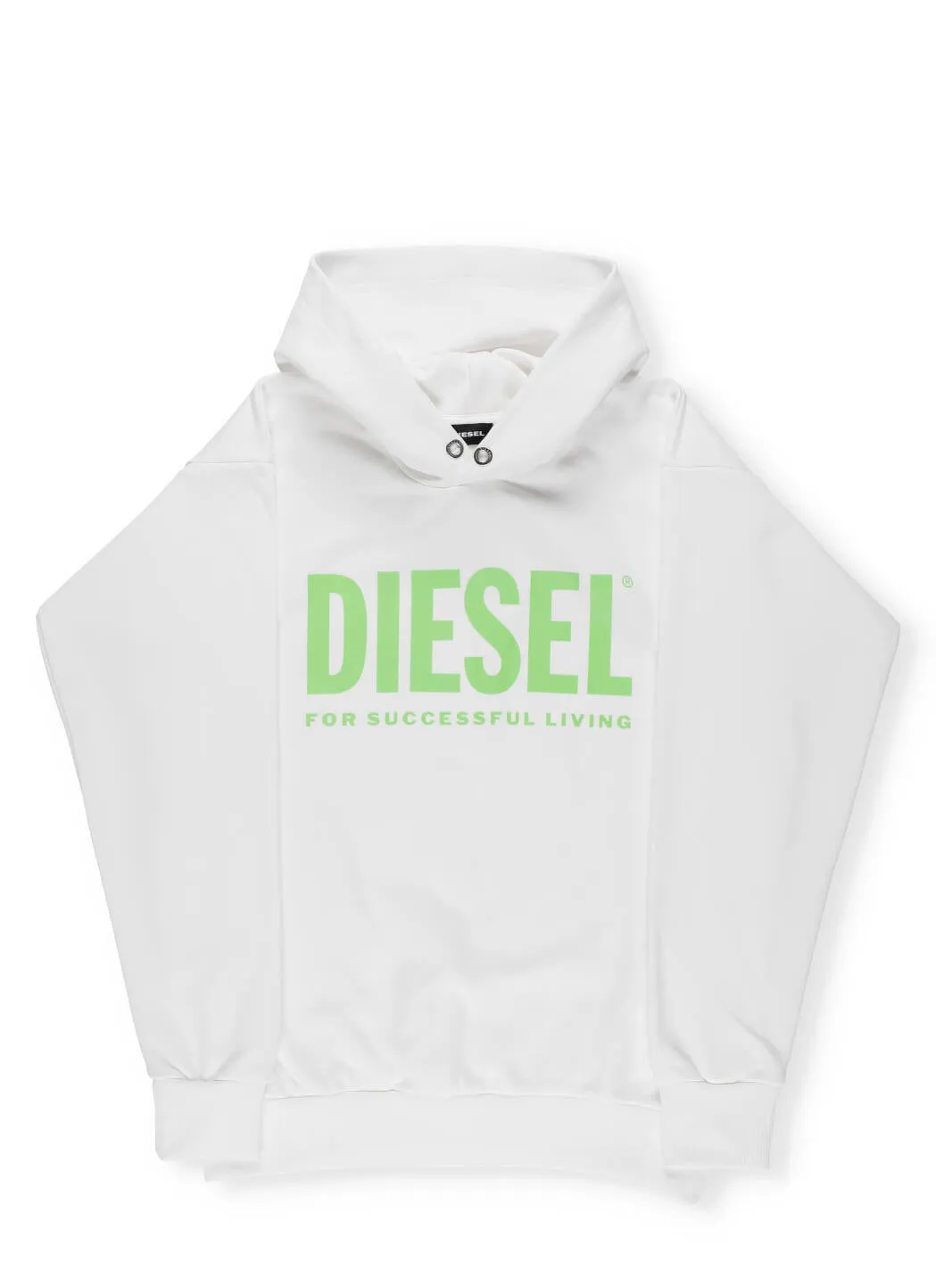 Diesel Kids Logo Slogan Printed Hoodie