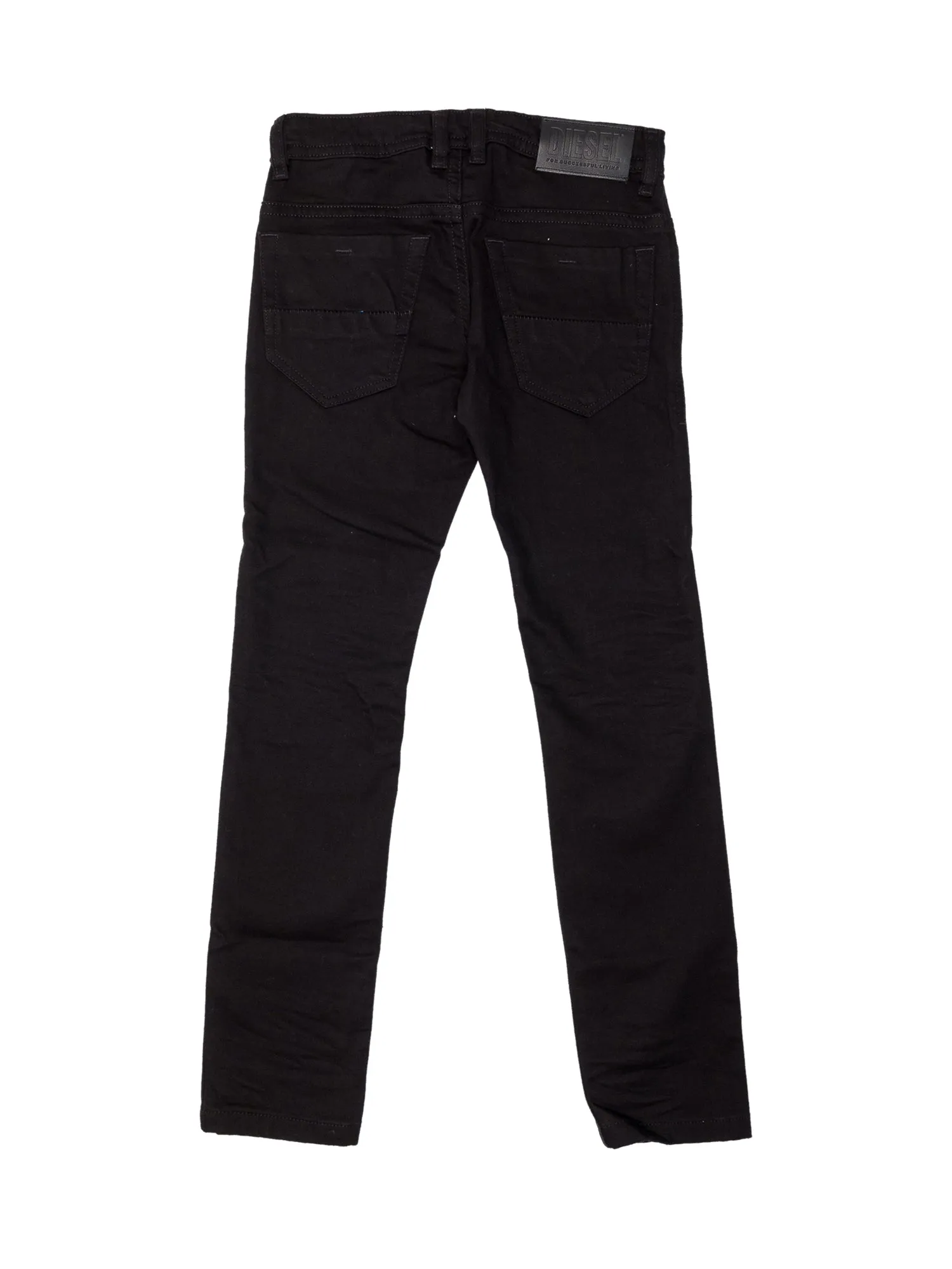 Diesel Kids Mid Waisted Slim Leg Jeans